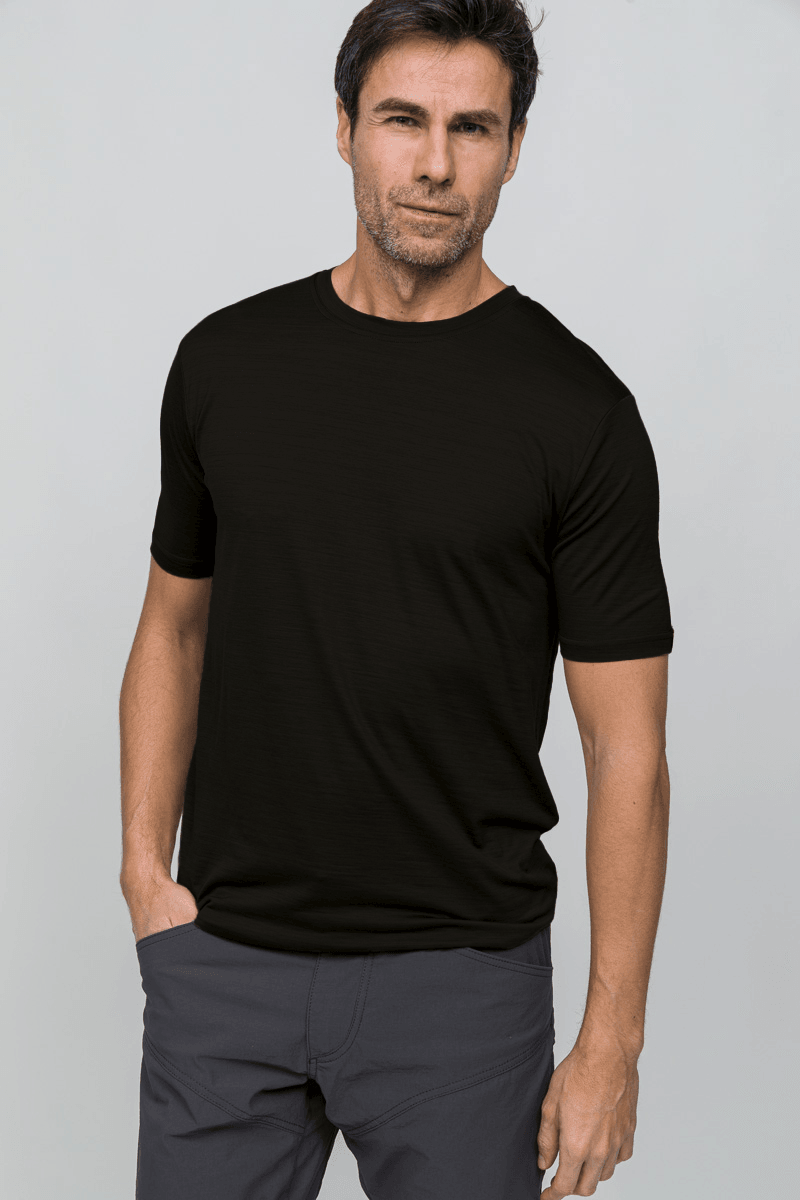 All-Season Merino T-Shirt 135 Gr -Siyah