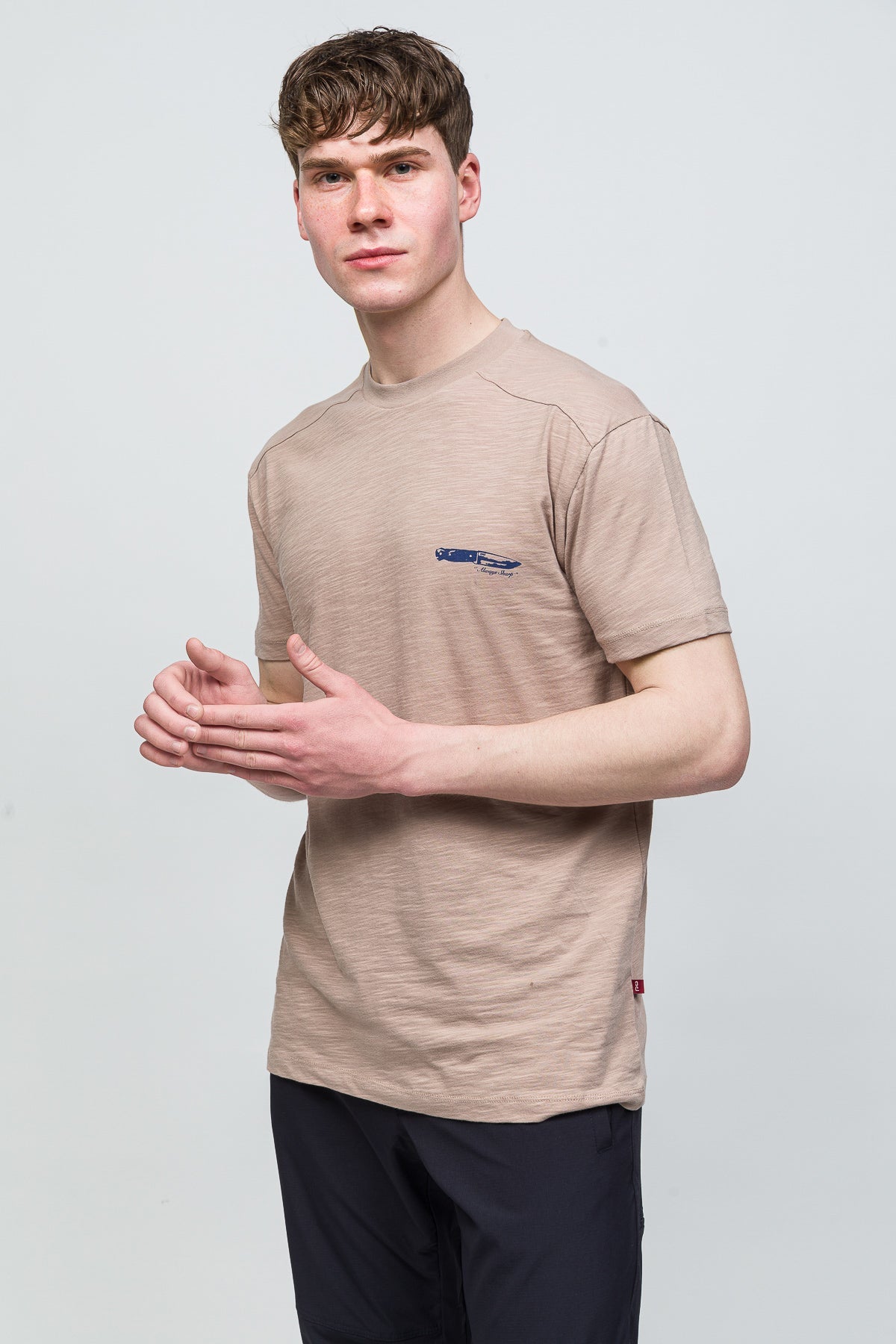 Bushcraft T-Shirt %100 Pamuk Printed - Vizon