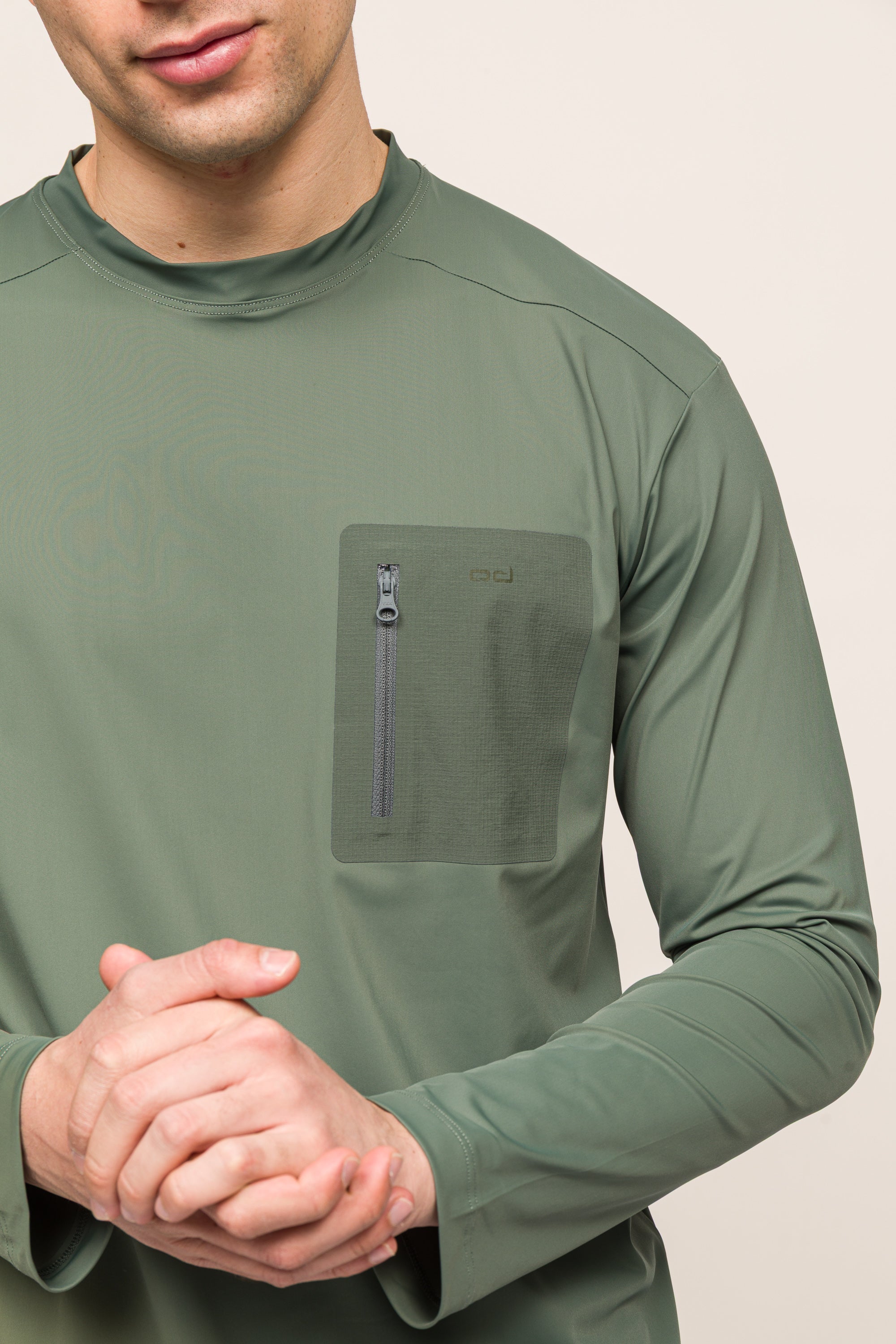 Climacool Performans Uzun Kollu T-Shirt - Yeşil