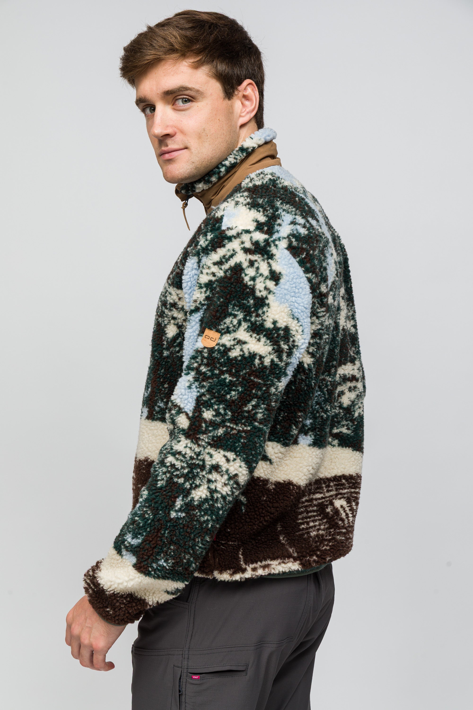 Serdar Kılıç Dağ Evi Serisi & Sherpa Yün Ceket Lambswool - Limited