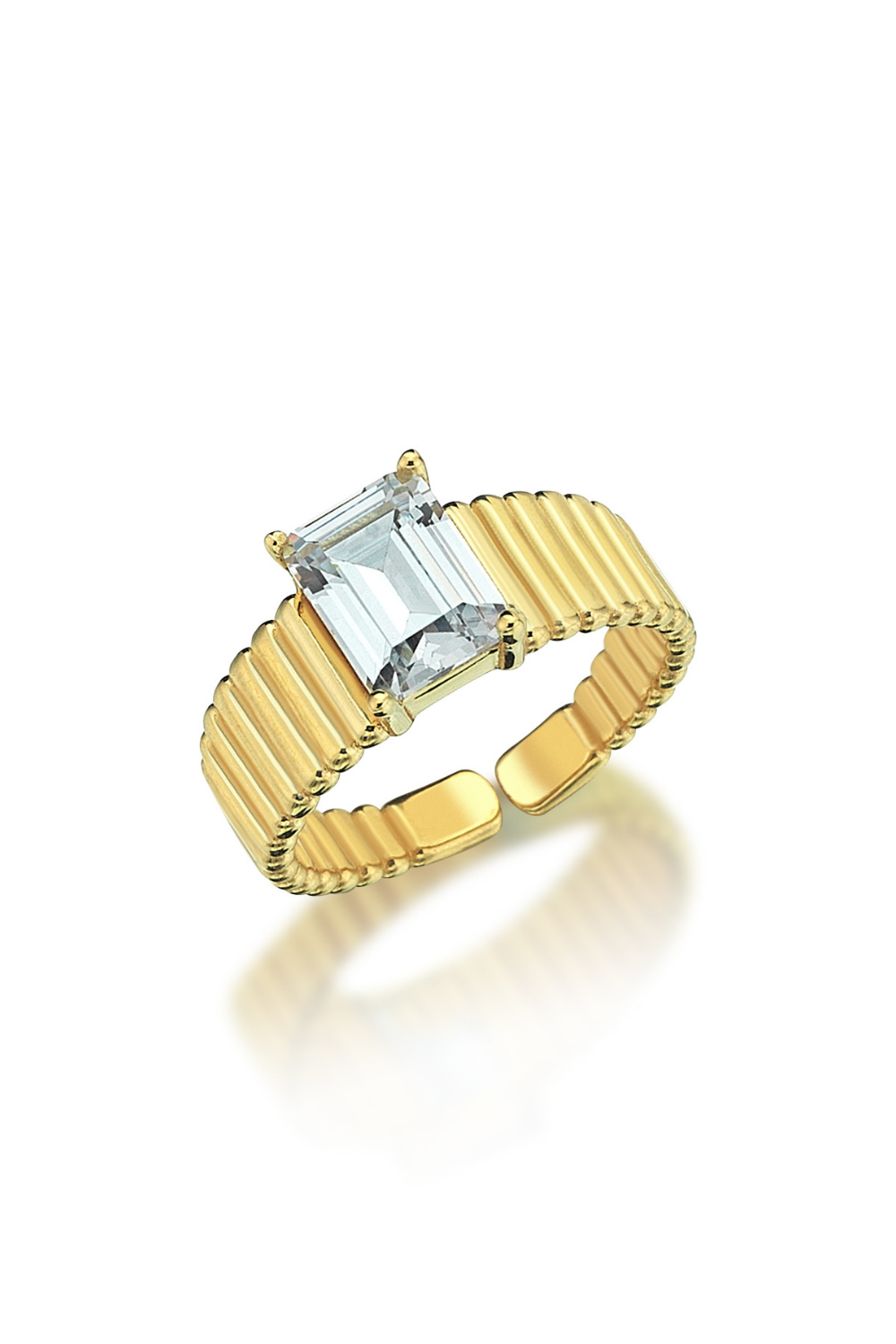 Odda75-Altın Kaplama 925 Ayar Gümüş Rüya Yüzük-Yüzük-1-Milagron.com