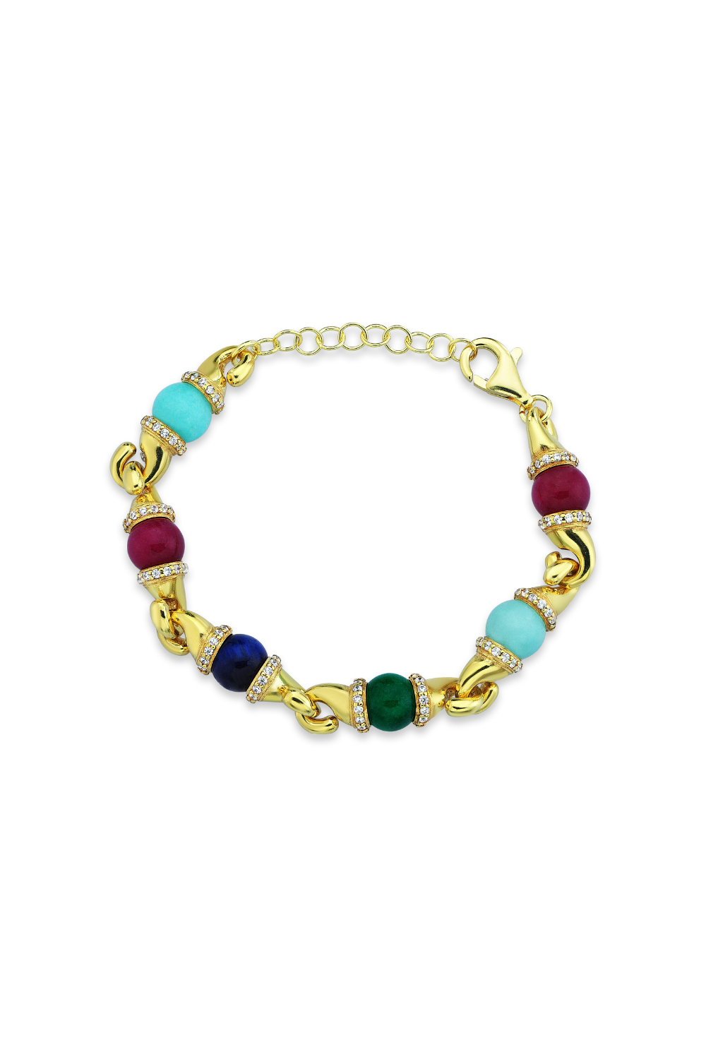 Odda75-Altın Kaplama Milena Bileklik-Bileklik-1-Milagron.com