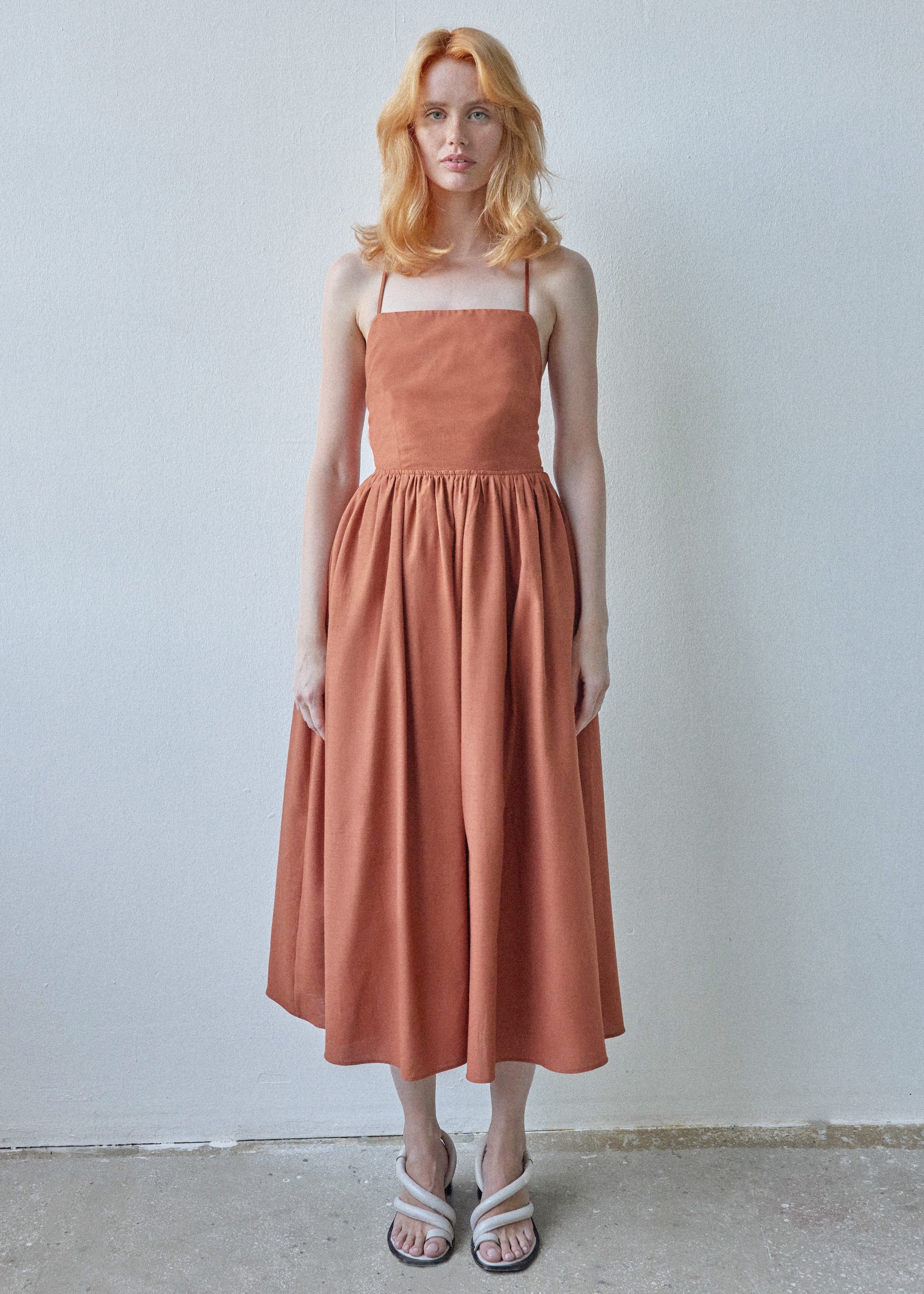 Beth Dress - Copper