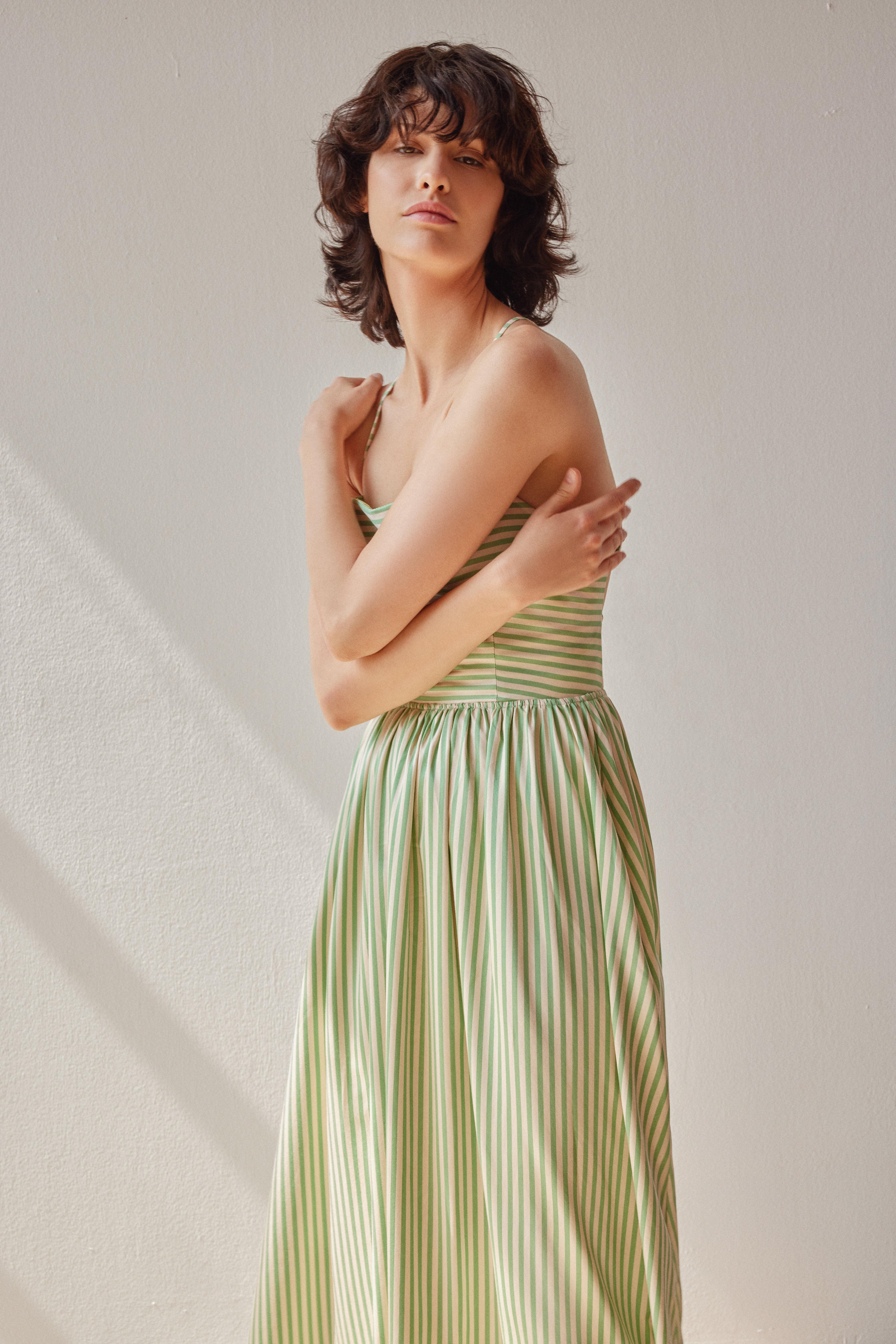 Oh Seven Days-Beth Dress Green-6-Milagron.com