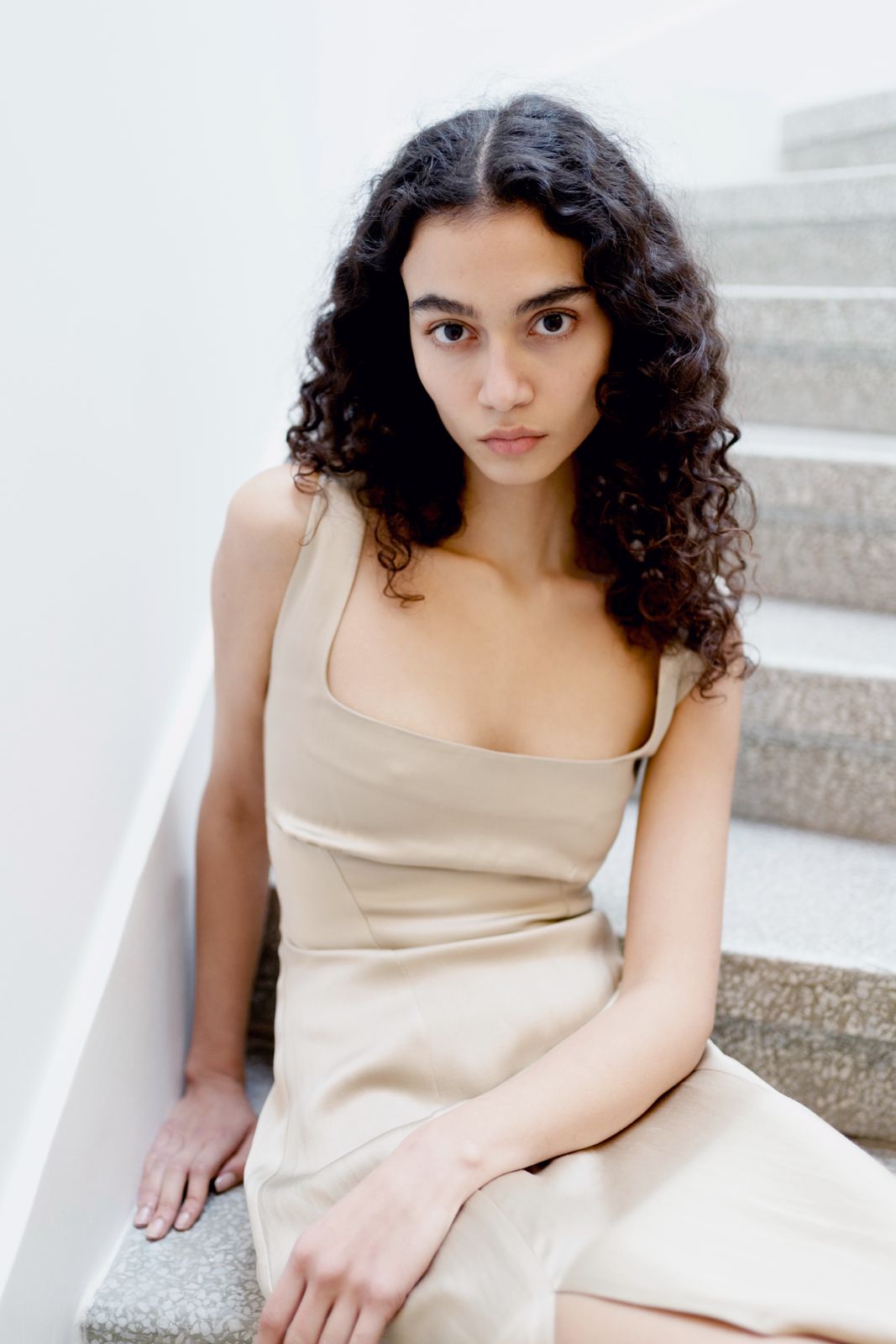 Oh Seven Days-Caroline Dress Beige-4-Milagron.com