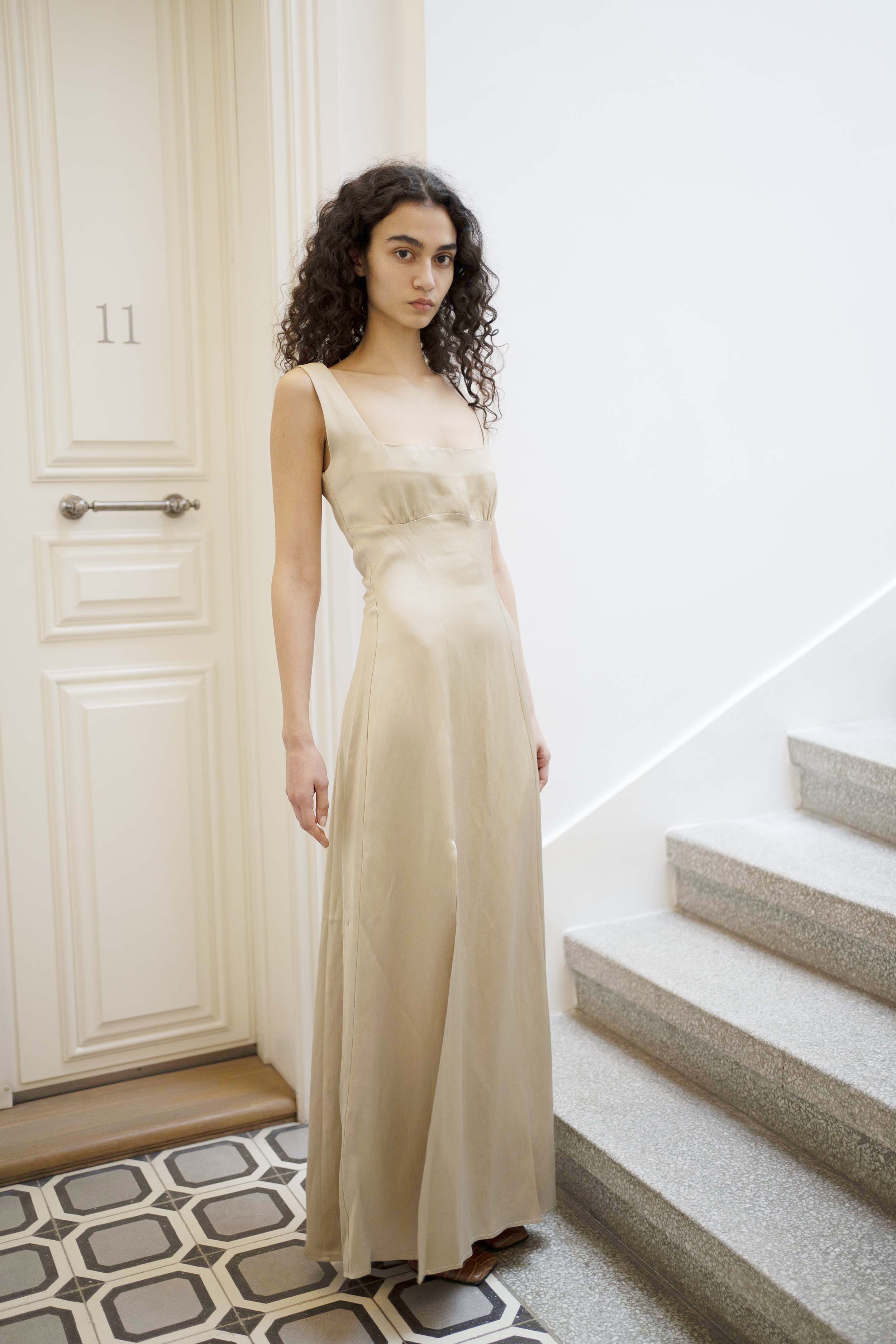 Oh Seven Days-Caroline Dress Beige-5-Milagron.com