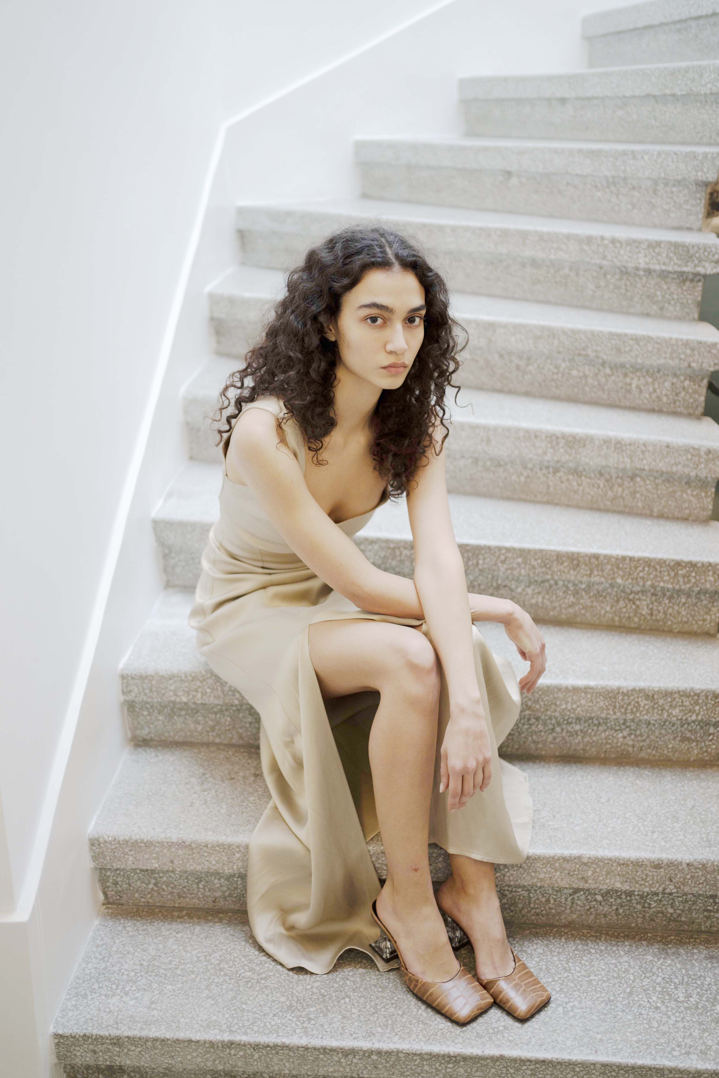 Oh Seven Days-Caroline Dress Beige-9-Milagron.com