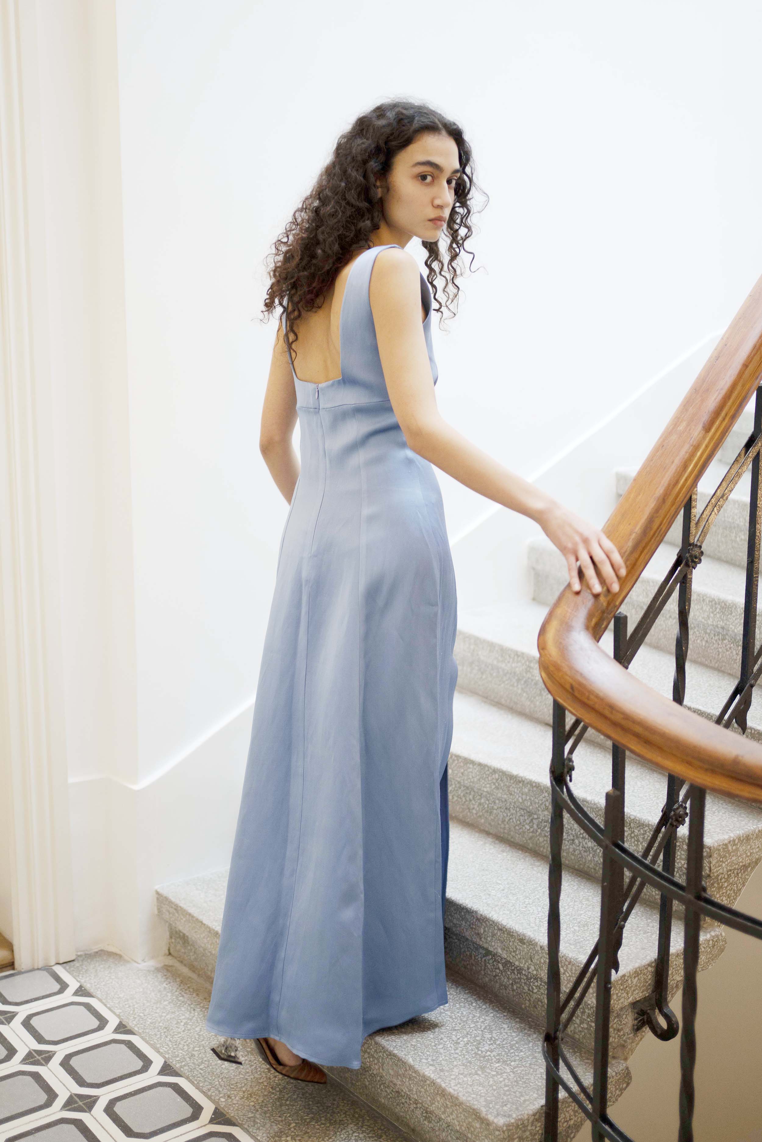 Oh Seven Days-Caroline Dress Blue-16-Milagron.com