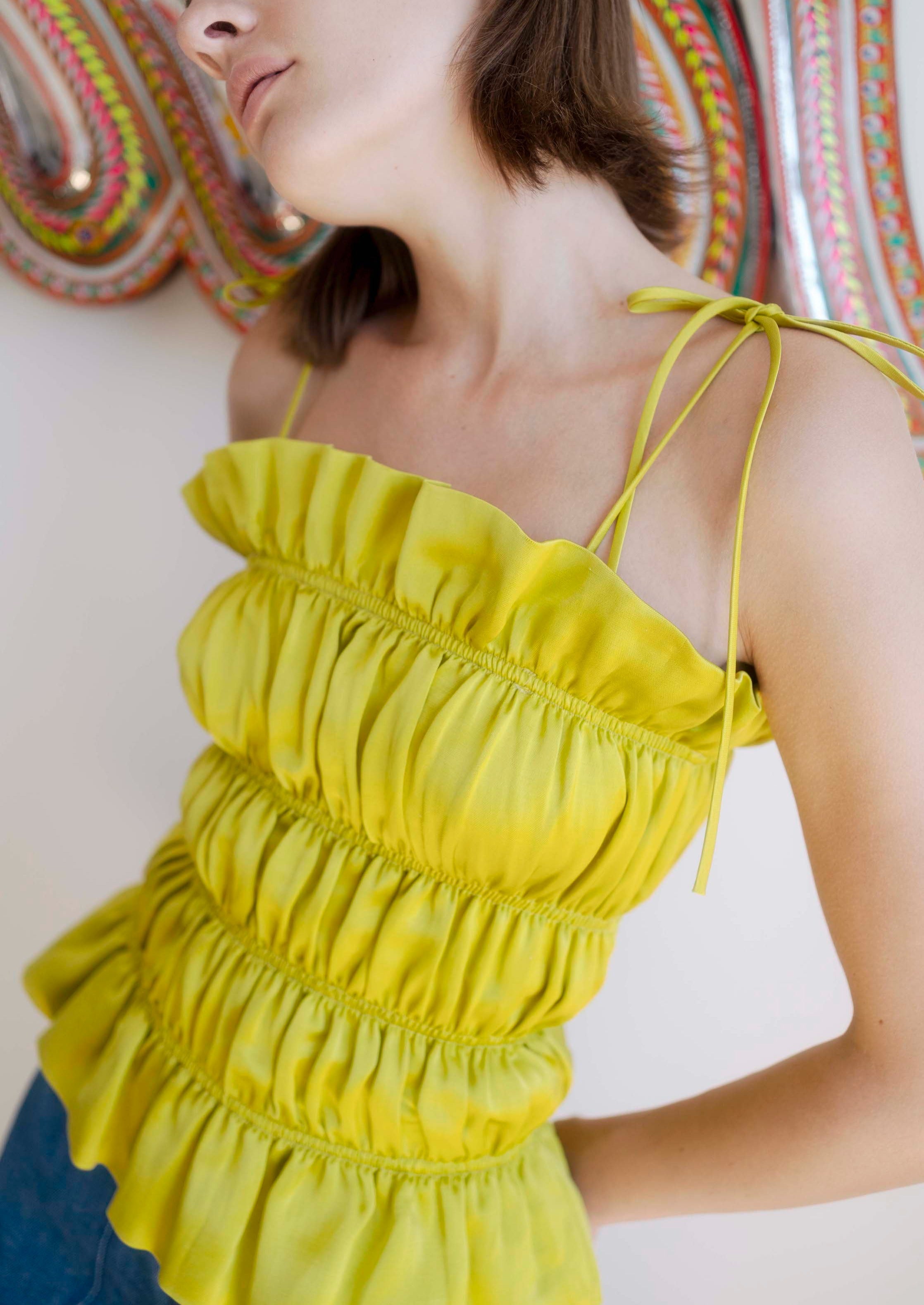 Oh Seven Days-Crinkle Top-Top-7-Milagron.com