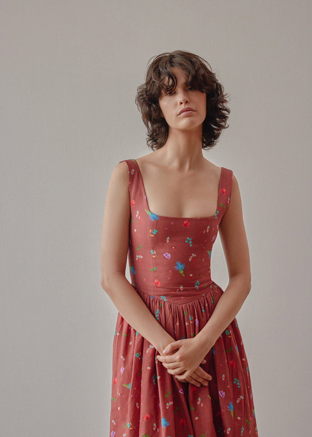 Oh Seven Days-Dani Dress Copper-1-Milagron.com