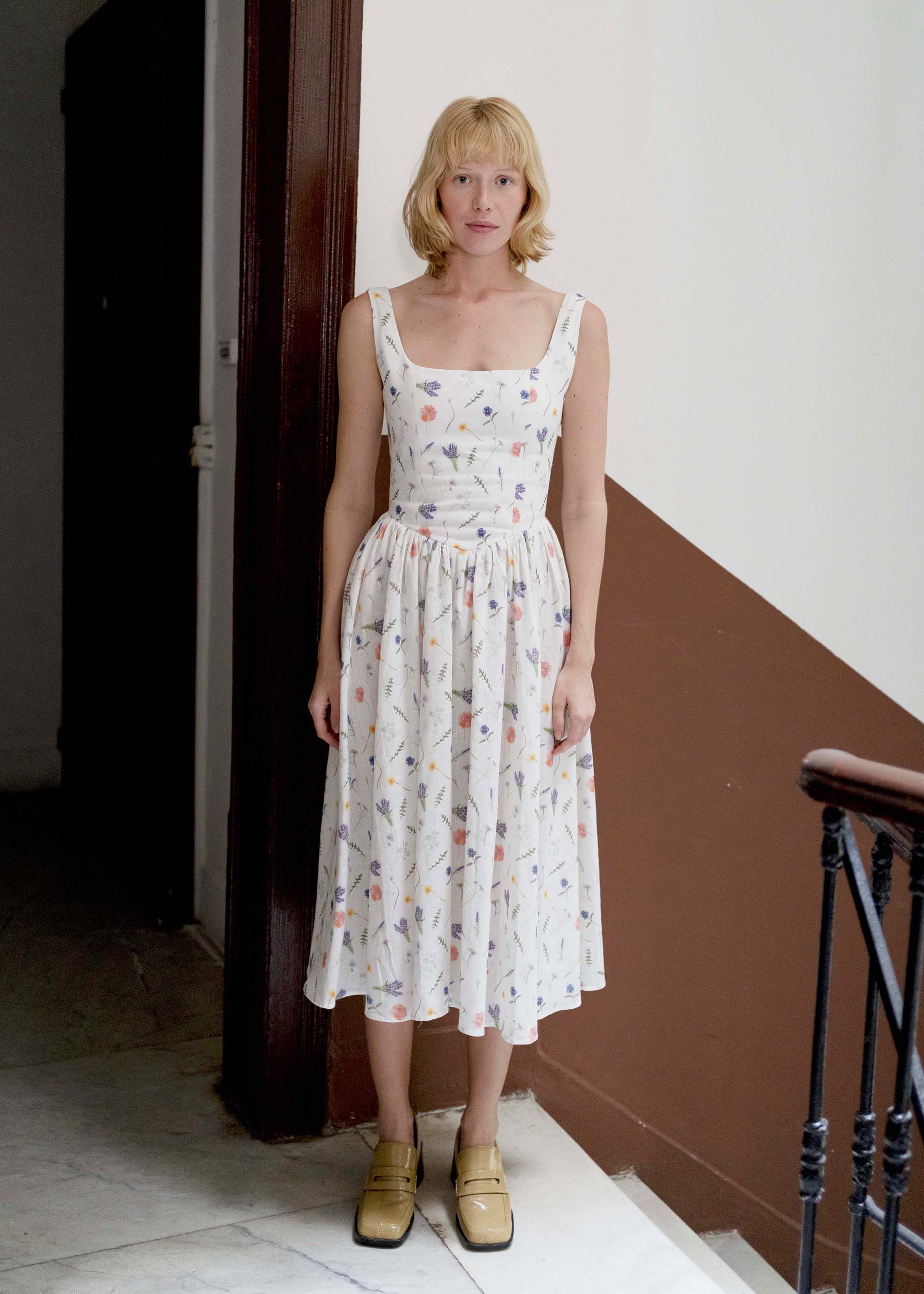 Oh Seven Days-Dani Dress Floral-1-Milagron.com