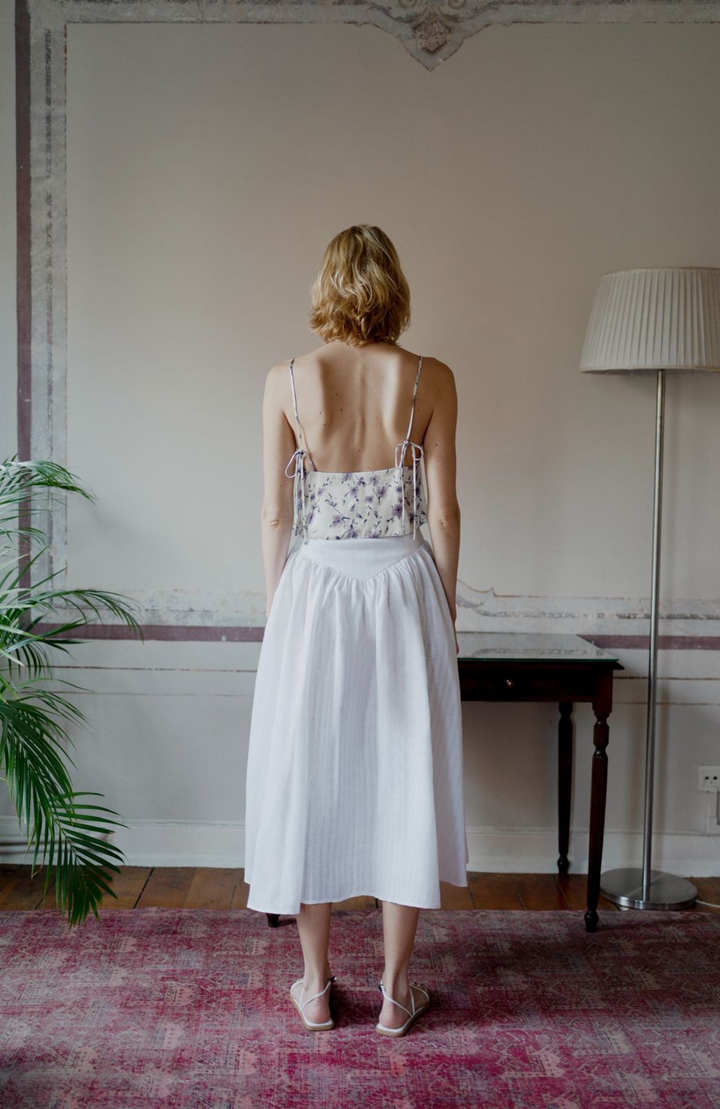 Oh Seven Days-Dani Skirt White-3-Milagron.com