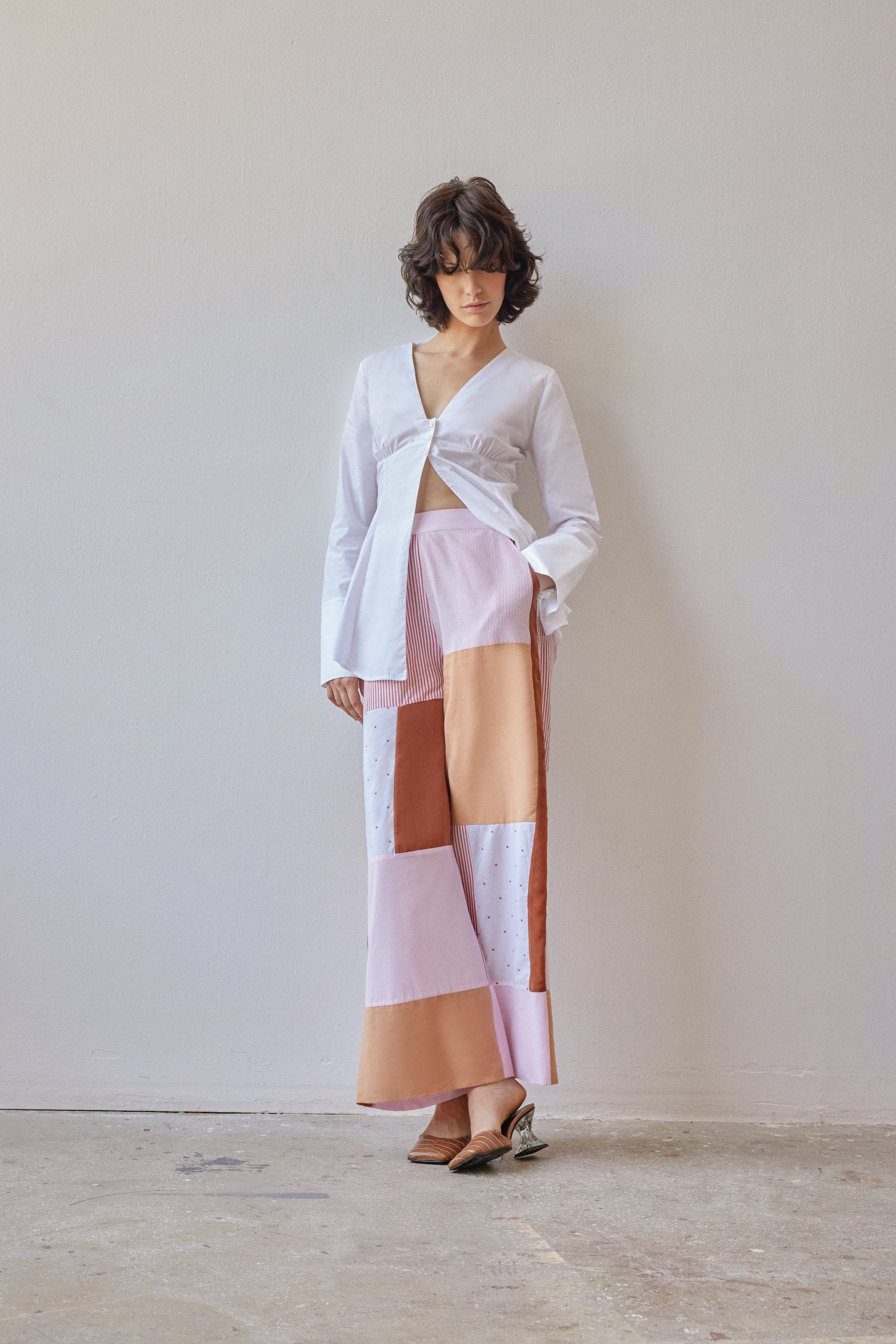 Oh Seven Days-Demi Blouse White-2-Milagron.com