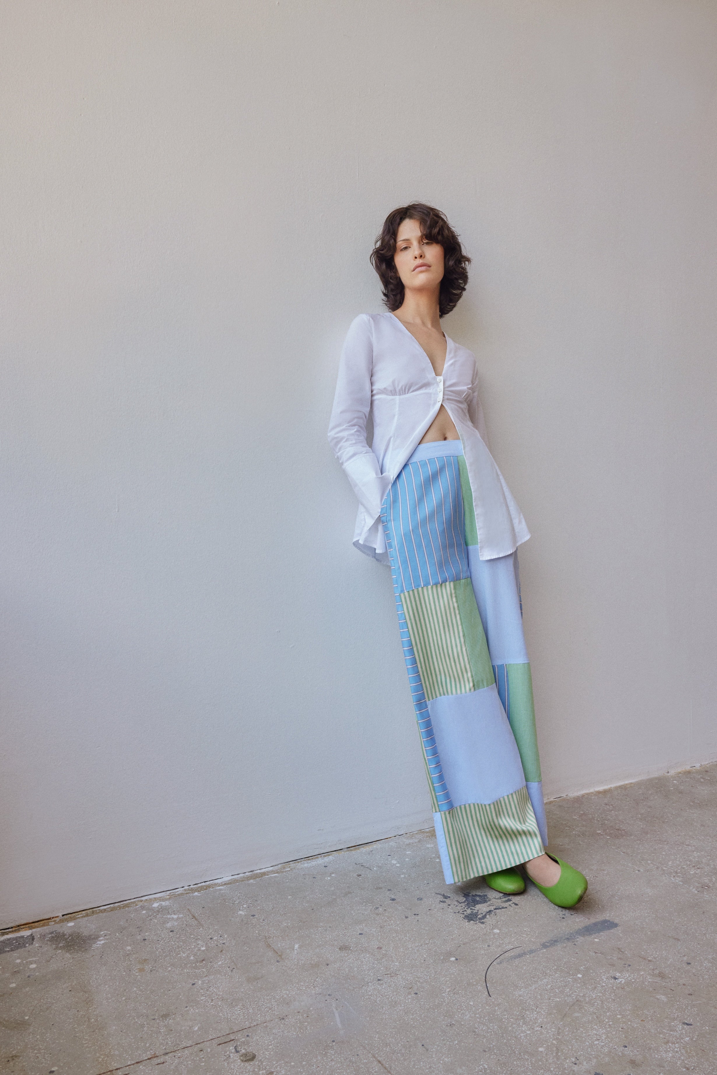 Oh Seven Days-Demi Blouse White-6-Milagron.com