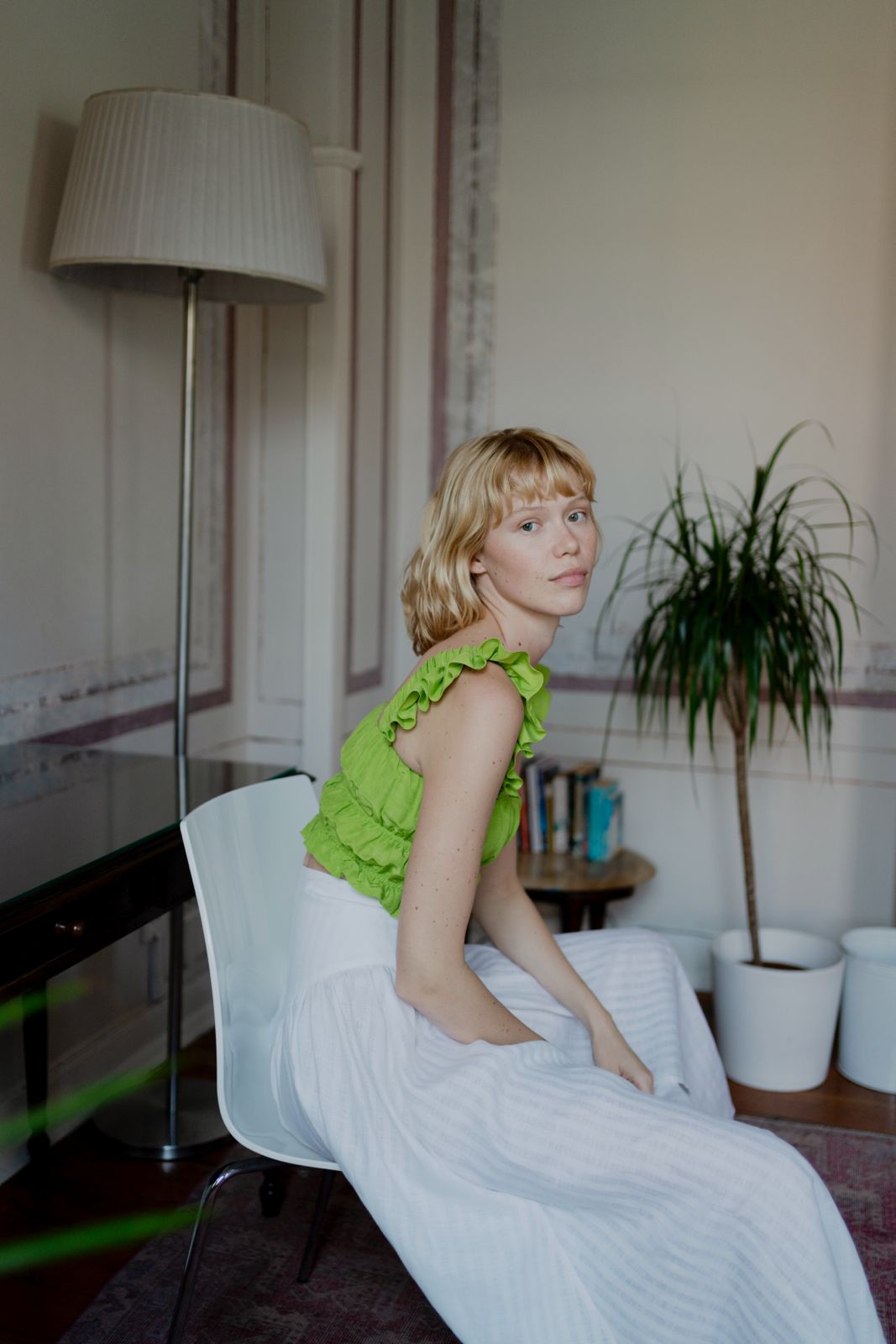 Oh Seven Days-Elsi Top Green-4-Milagron.com