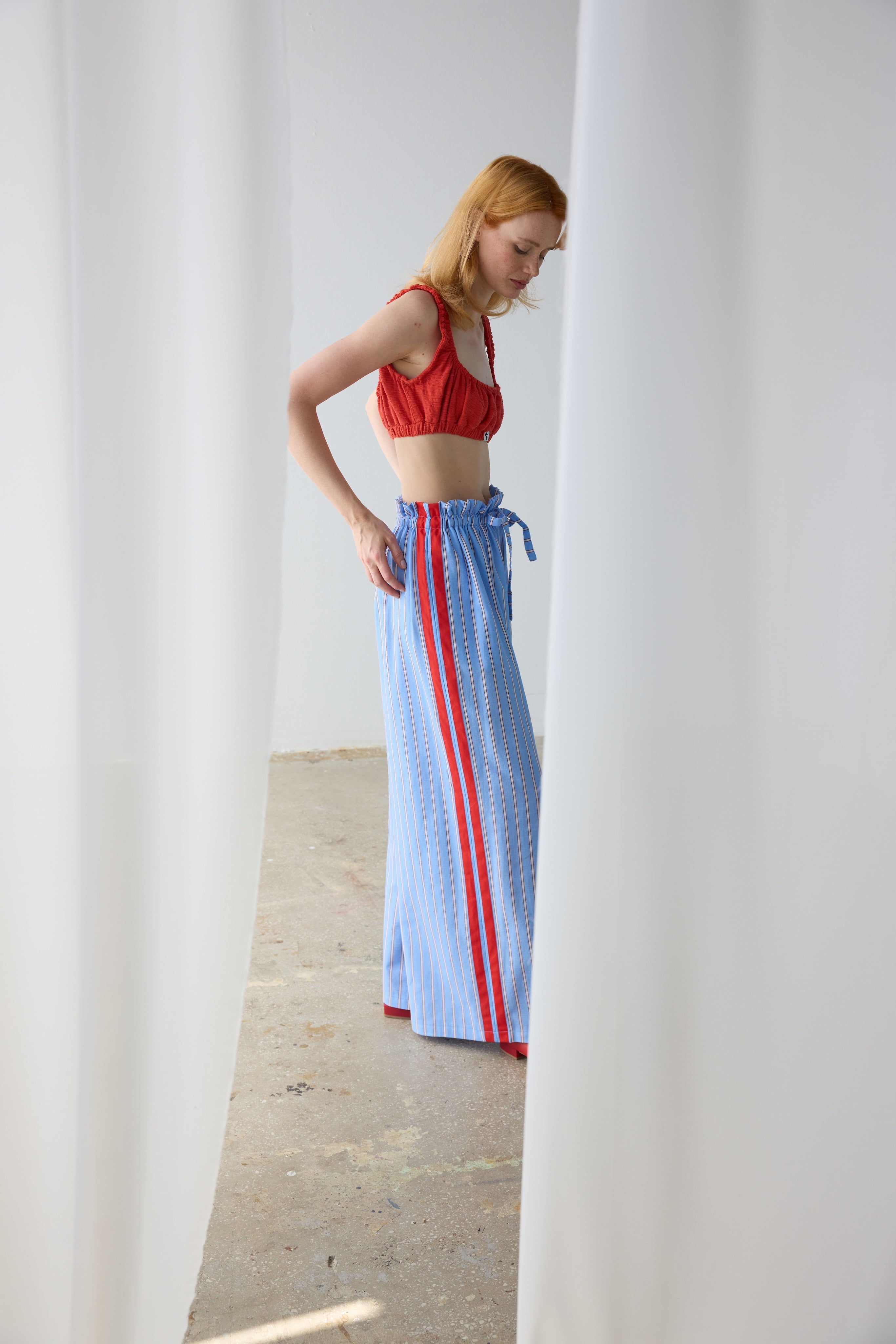 Heather Trousers - Blue