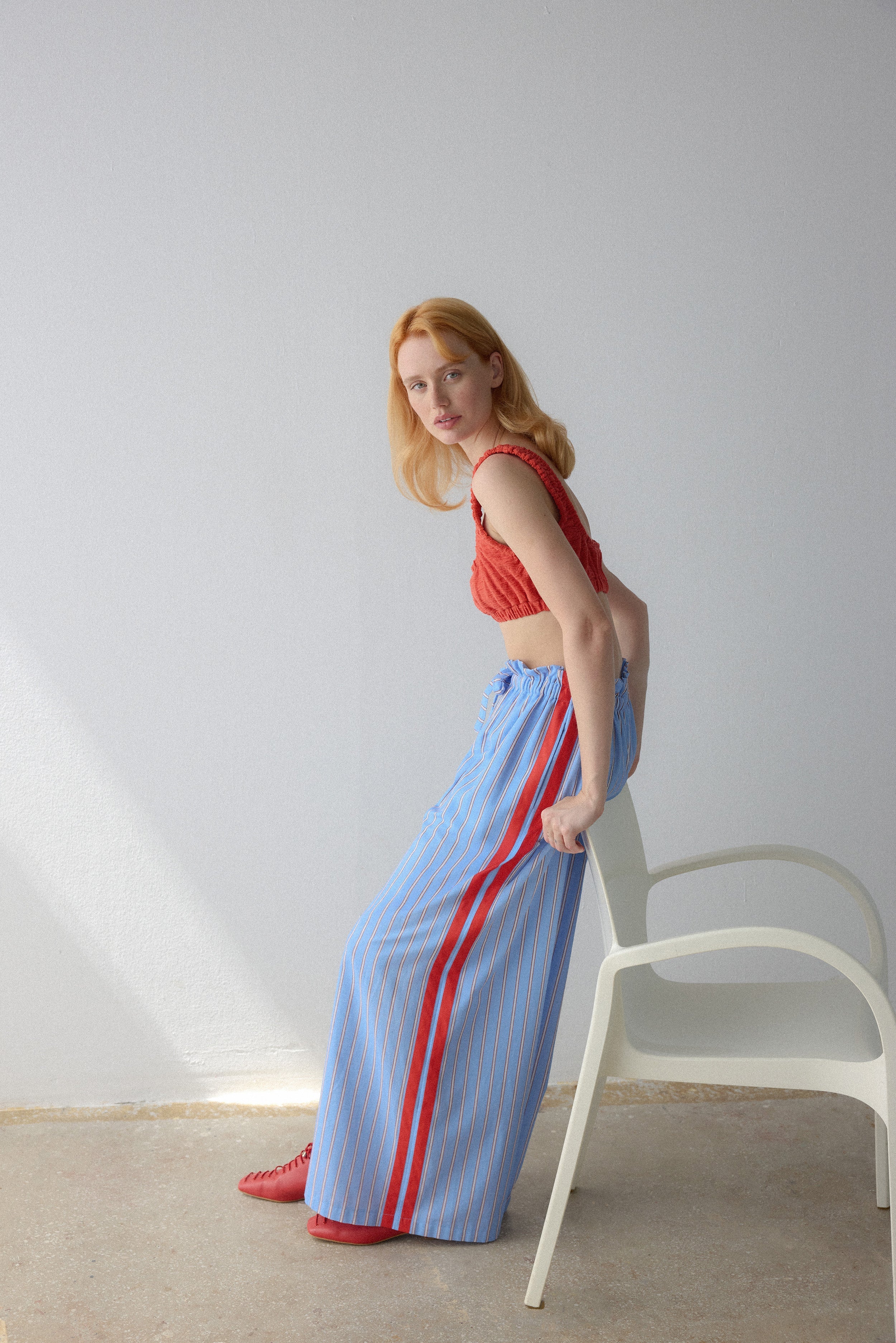 Heather Trousers - Blue