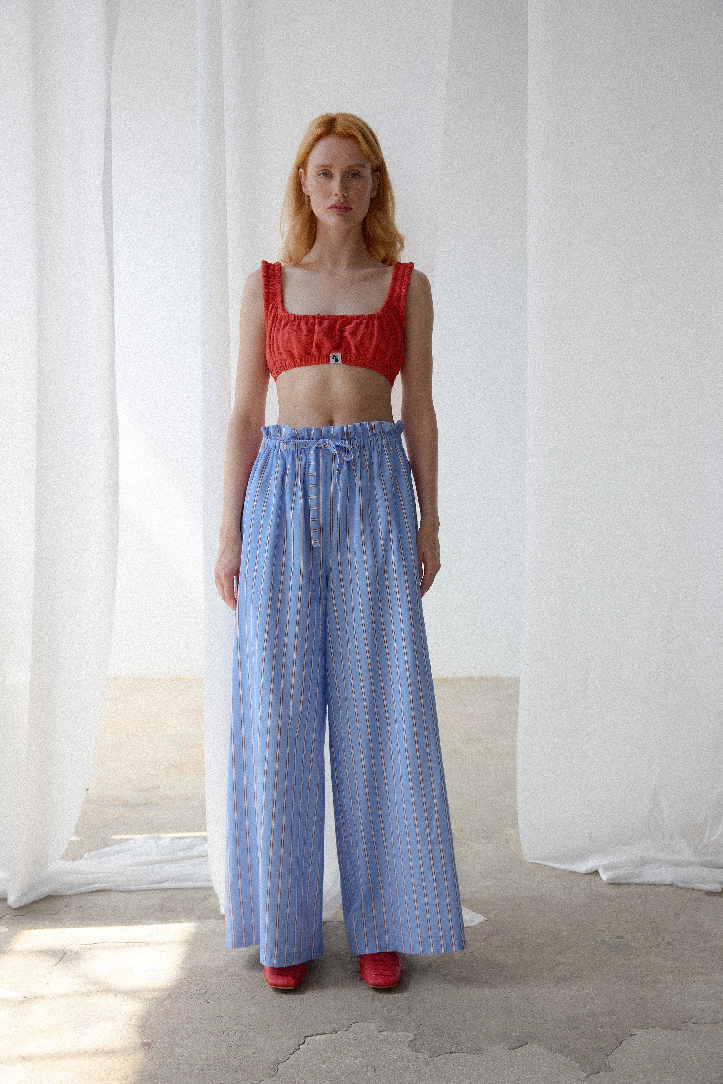 Heather Trousers - Blue
