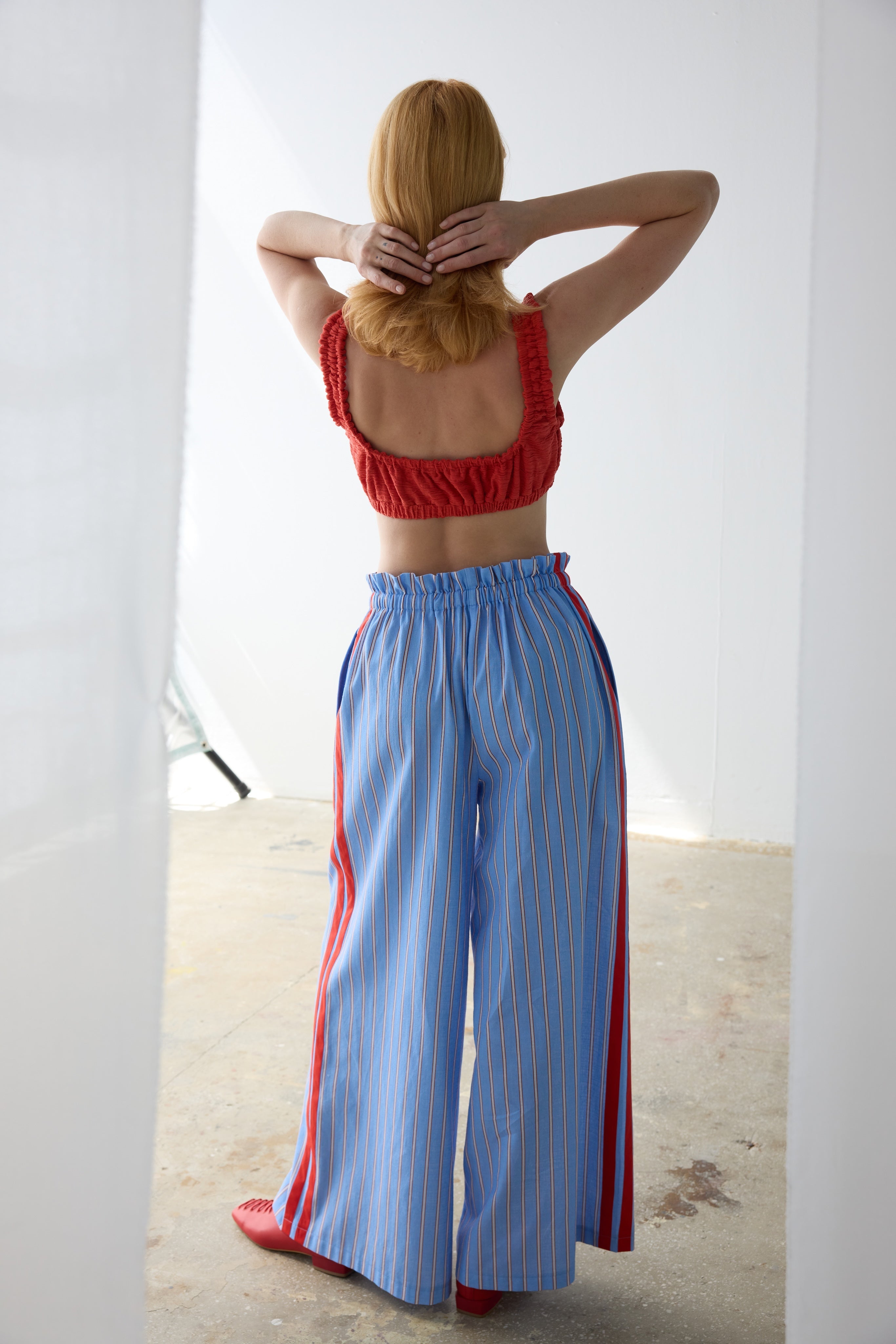 Heather Trousers - Blue