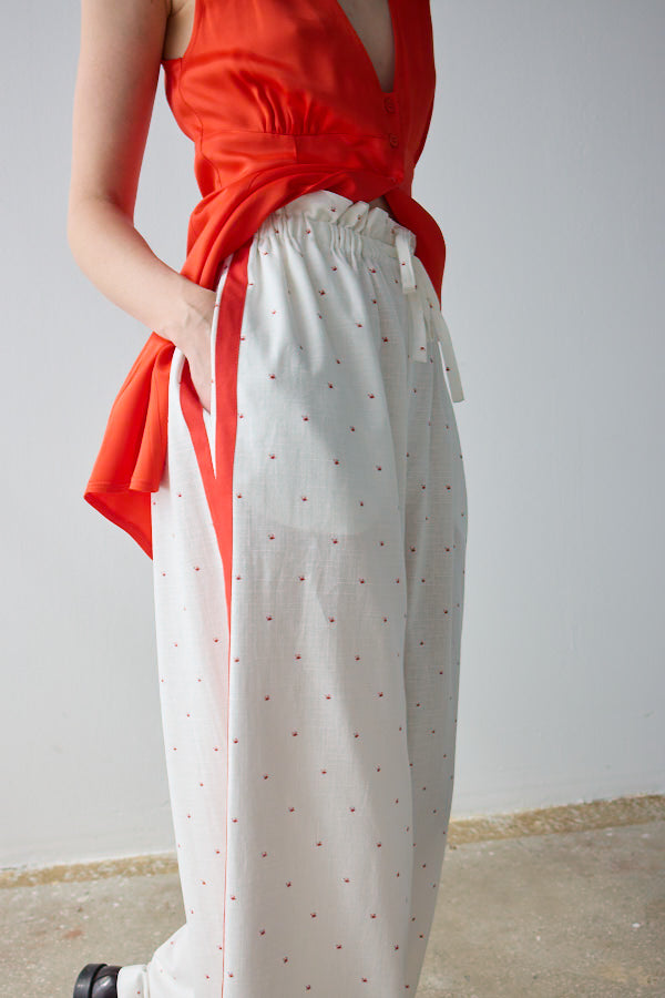 Heather Trousers - White