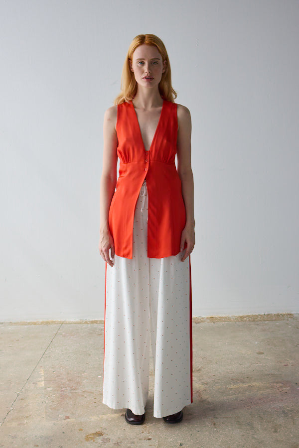 Heather Trousers - White