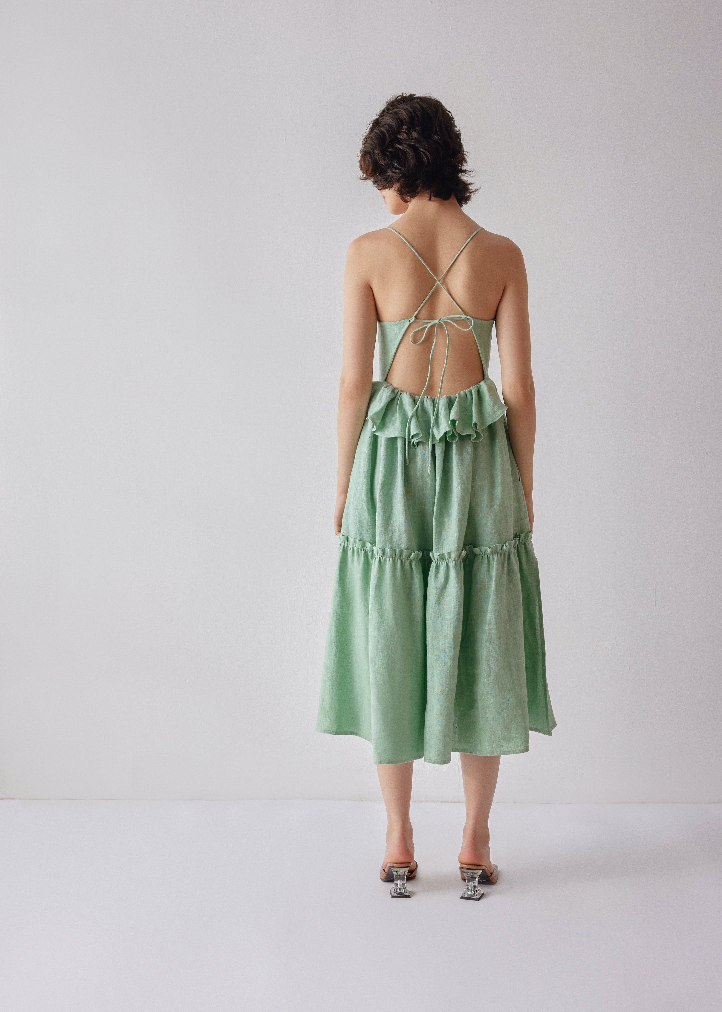 Oh Seven Days-Holly Dress Mint-1-Milagron.com