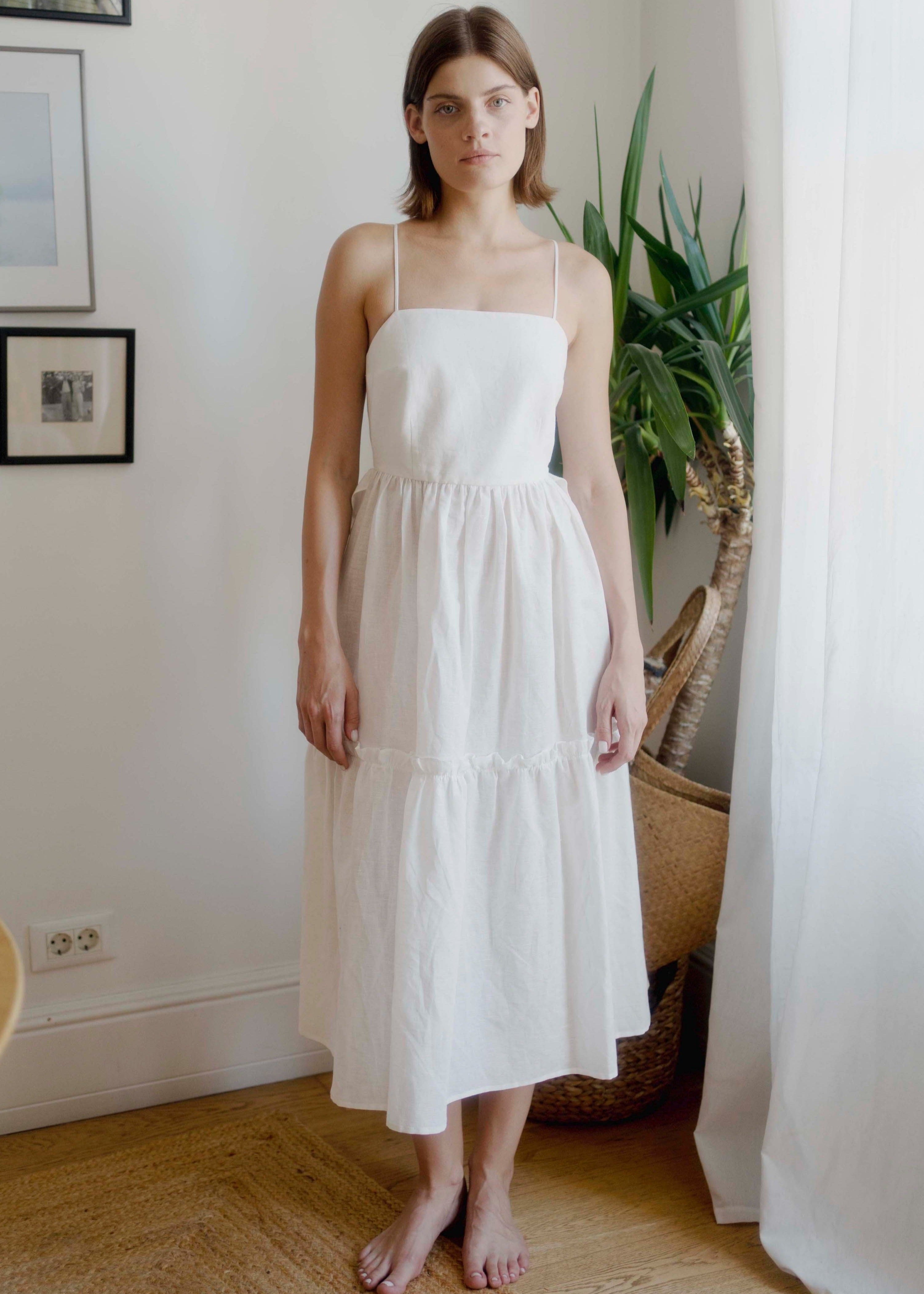 Oh Seven Days-Holly Dress White-Dresses-1-Milagron.com