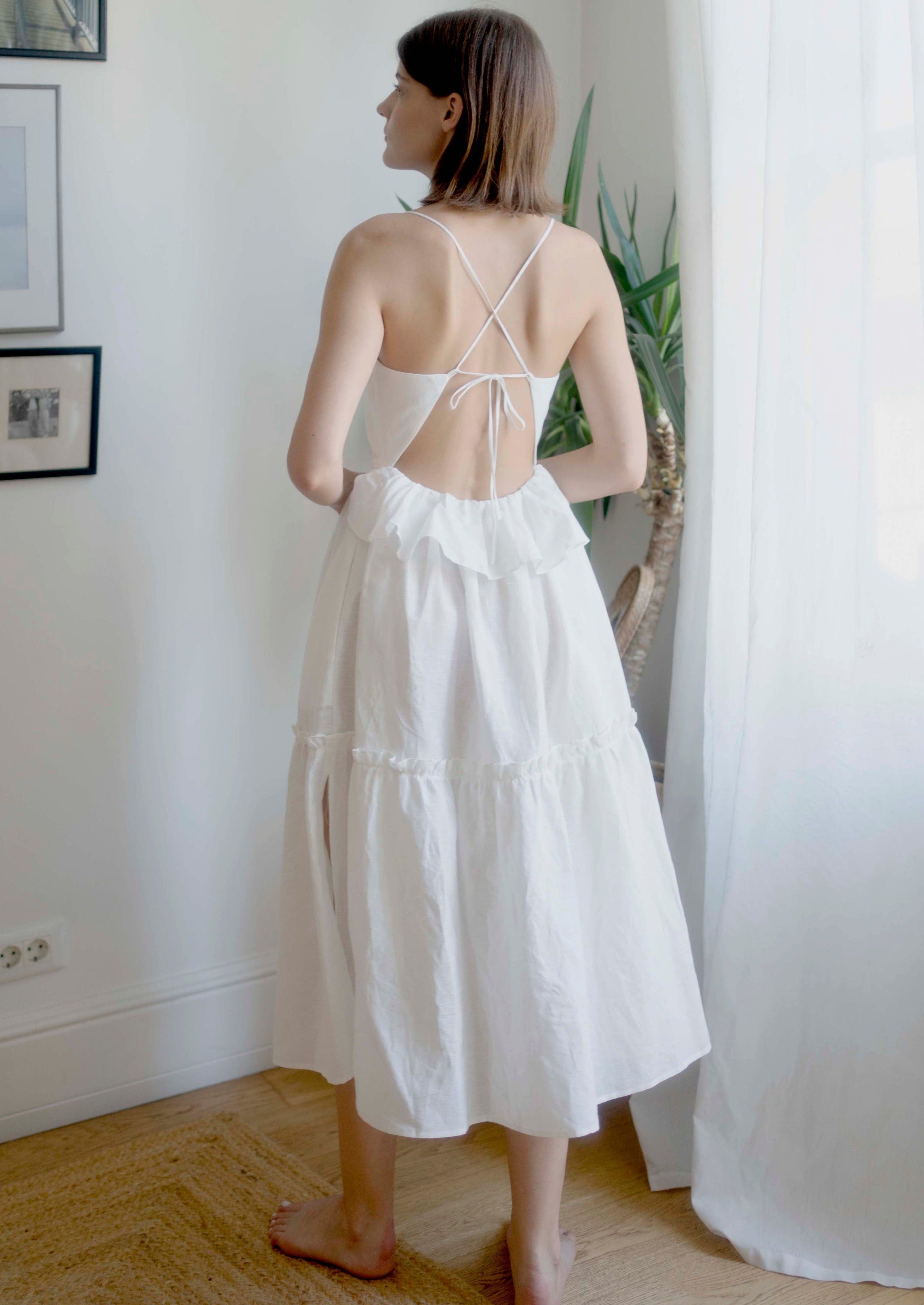 Oh Seven Days-Holly Dress White-Dresses-2-Milagron.com