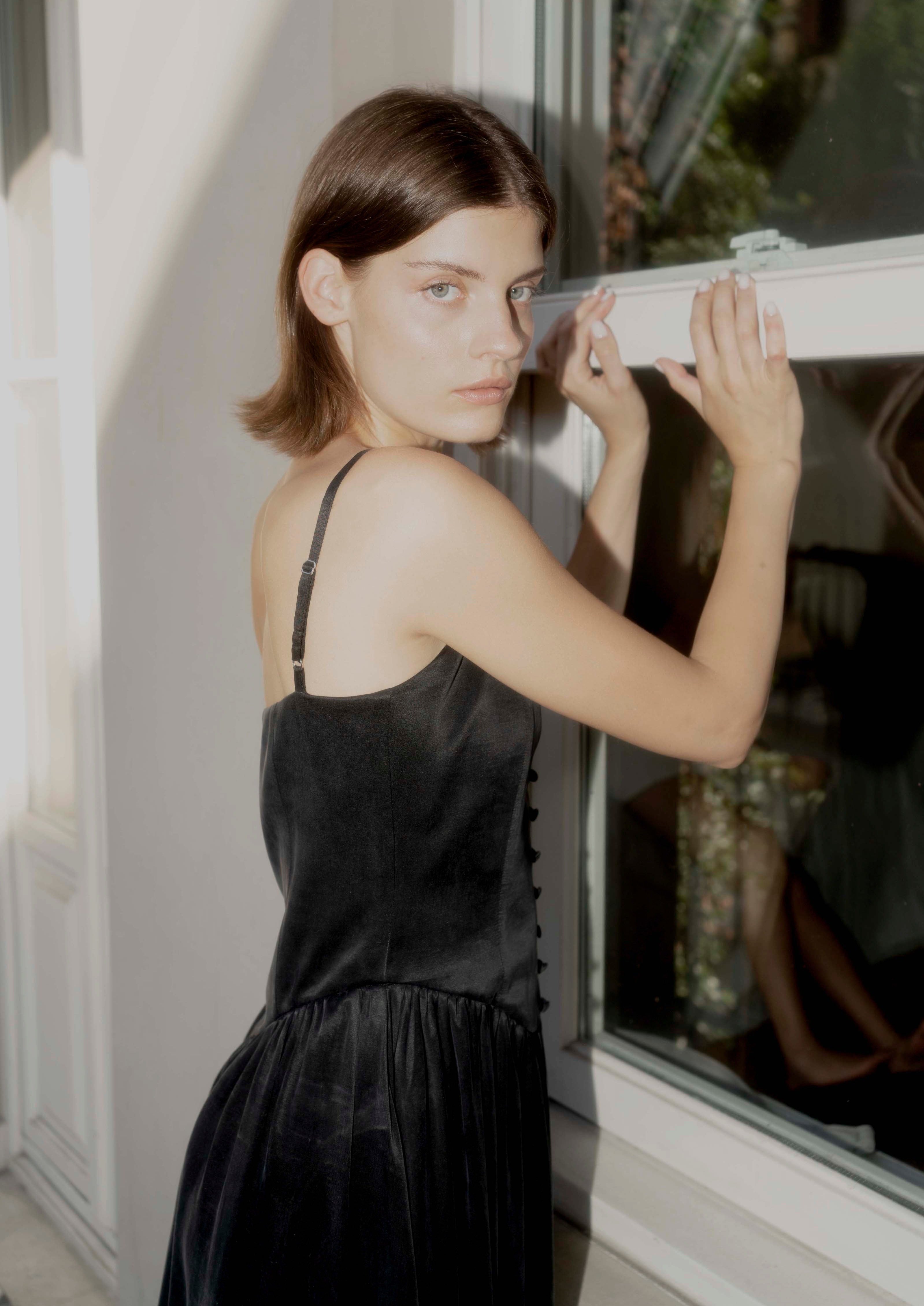 Oh Seven Days-Jess Dress Black-4-Milagron.com