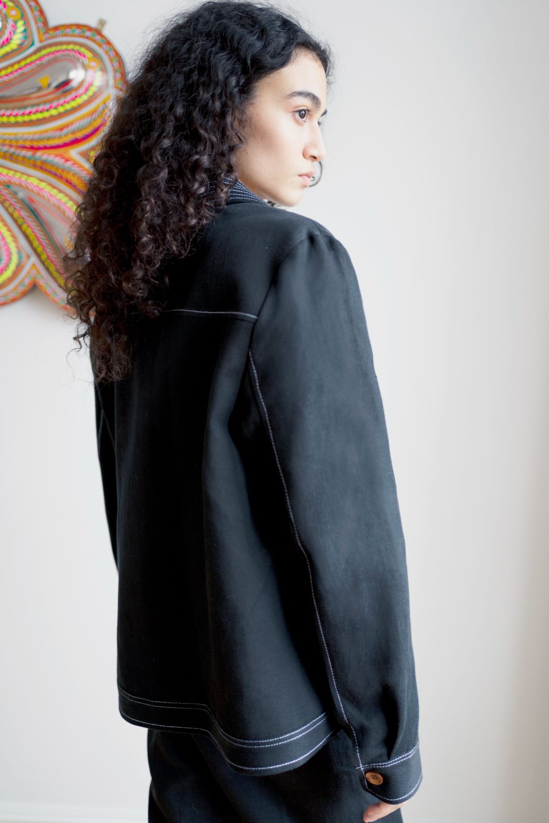 Oh Seven Days-Pick Pocket Jacket Black-4-Milagron.com