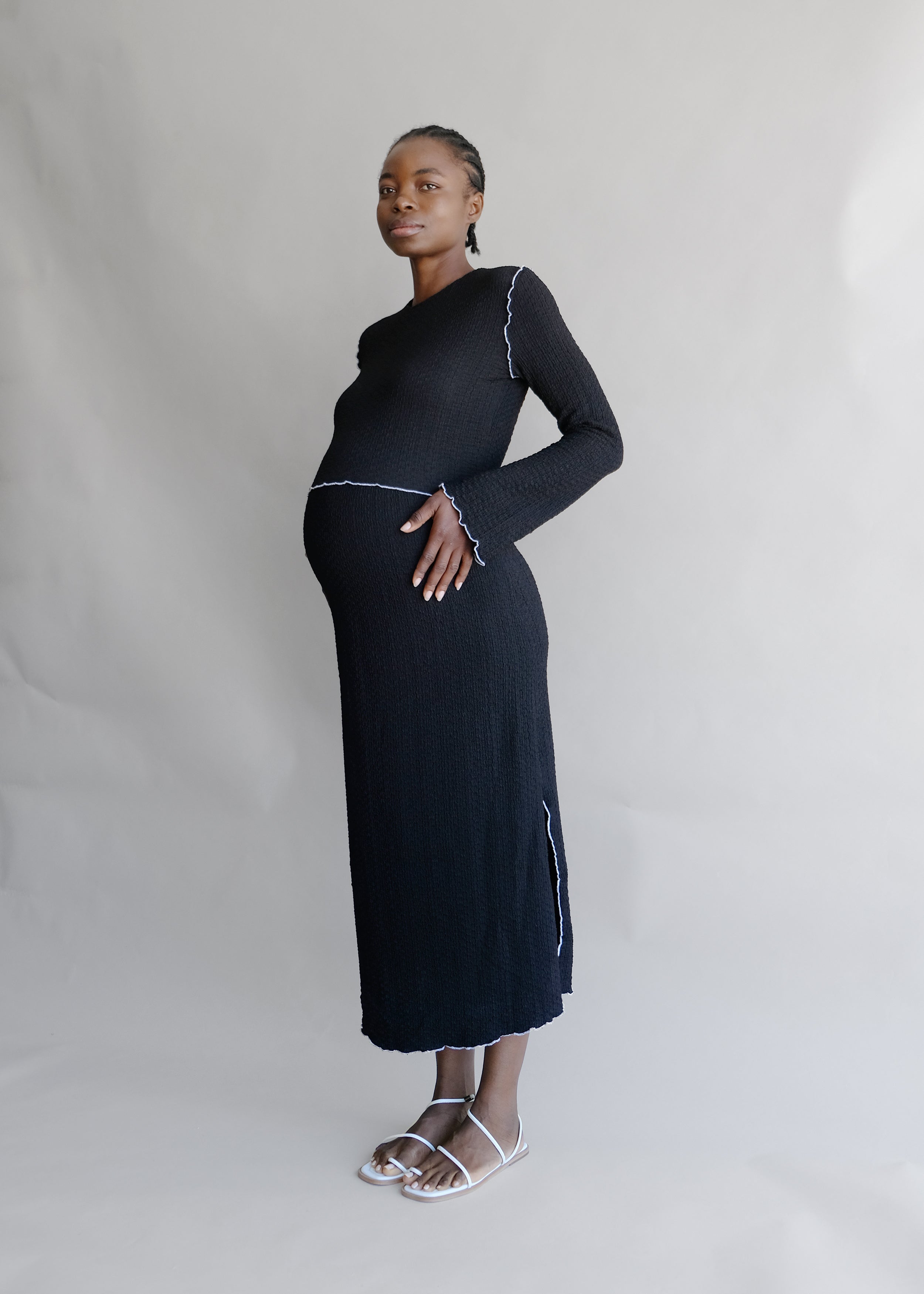 Oh Seven Days-Rhonda Midi Dress-1-Milagron.com