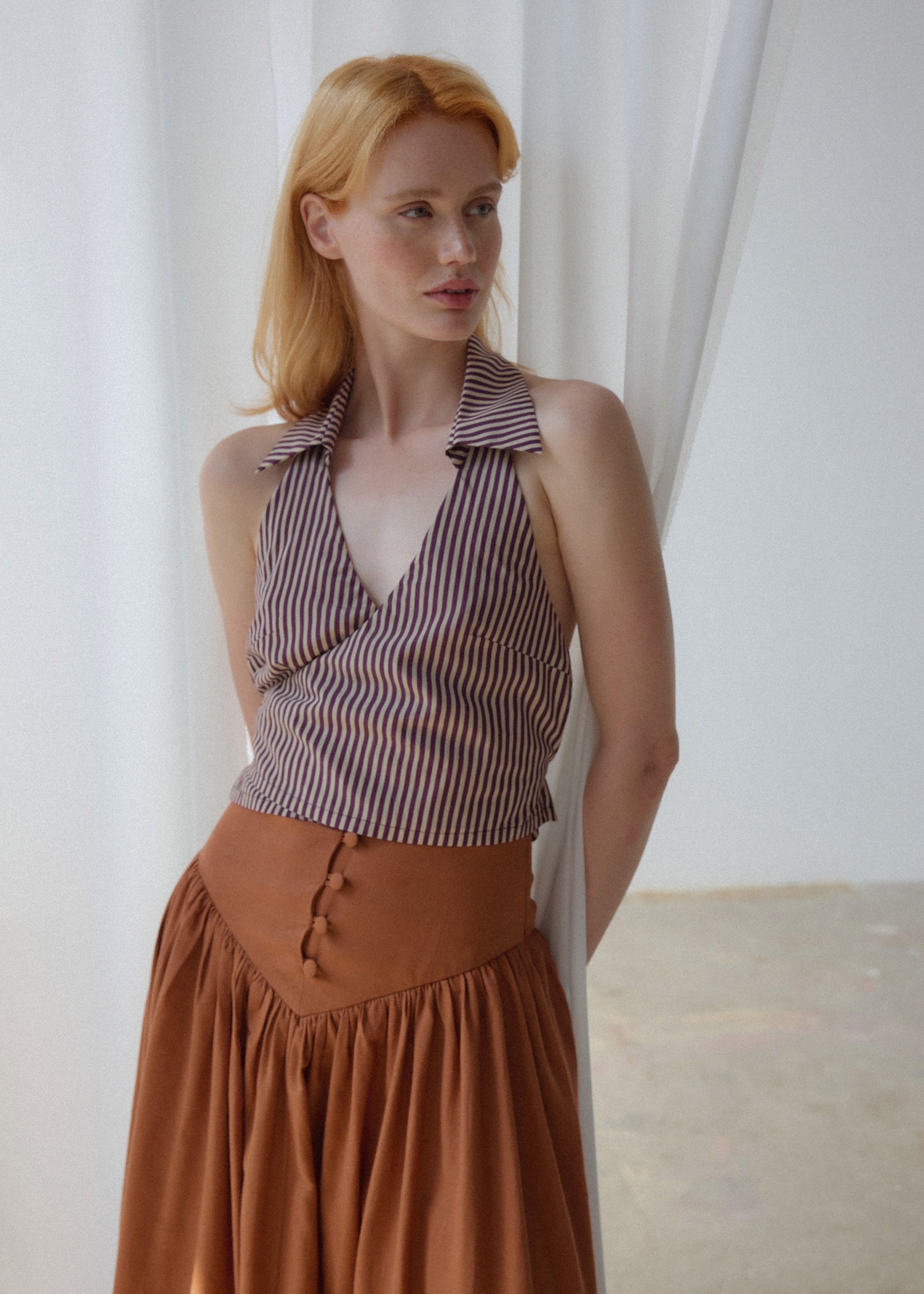 Serena Top - Stripes