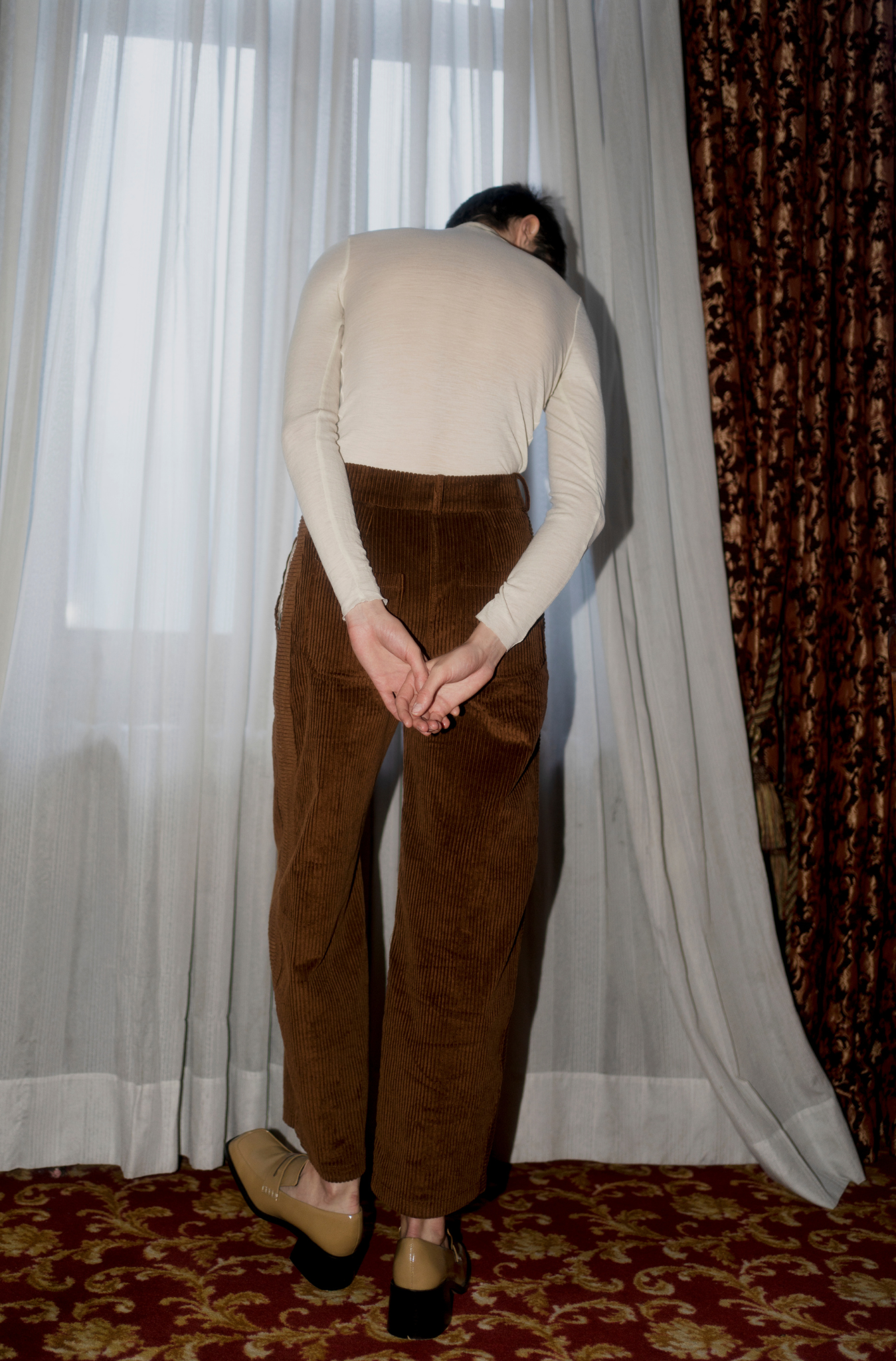 Oh Seven Days-Side Kick Trousers Copper-Bottoms-4-Milagron.com