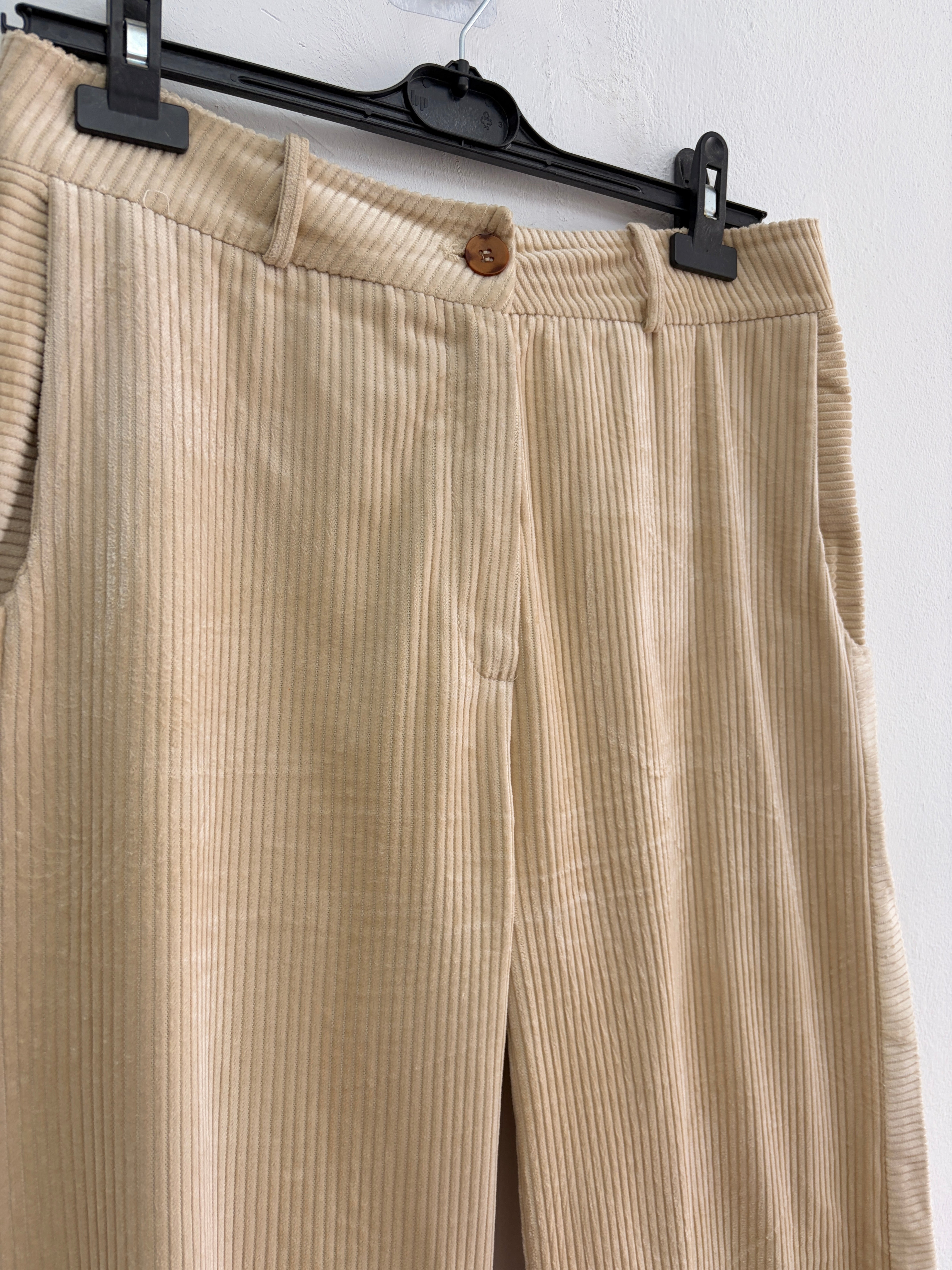 Side Kick Trousers - Beige