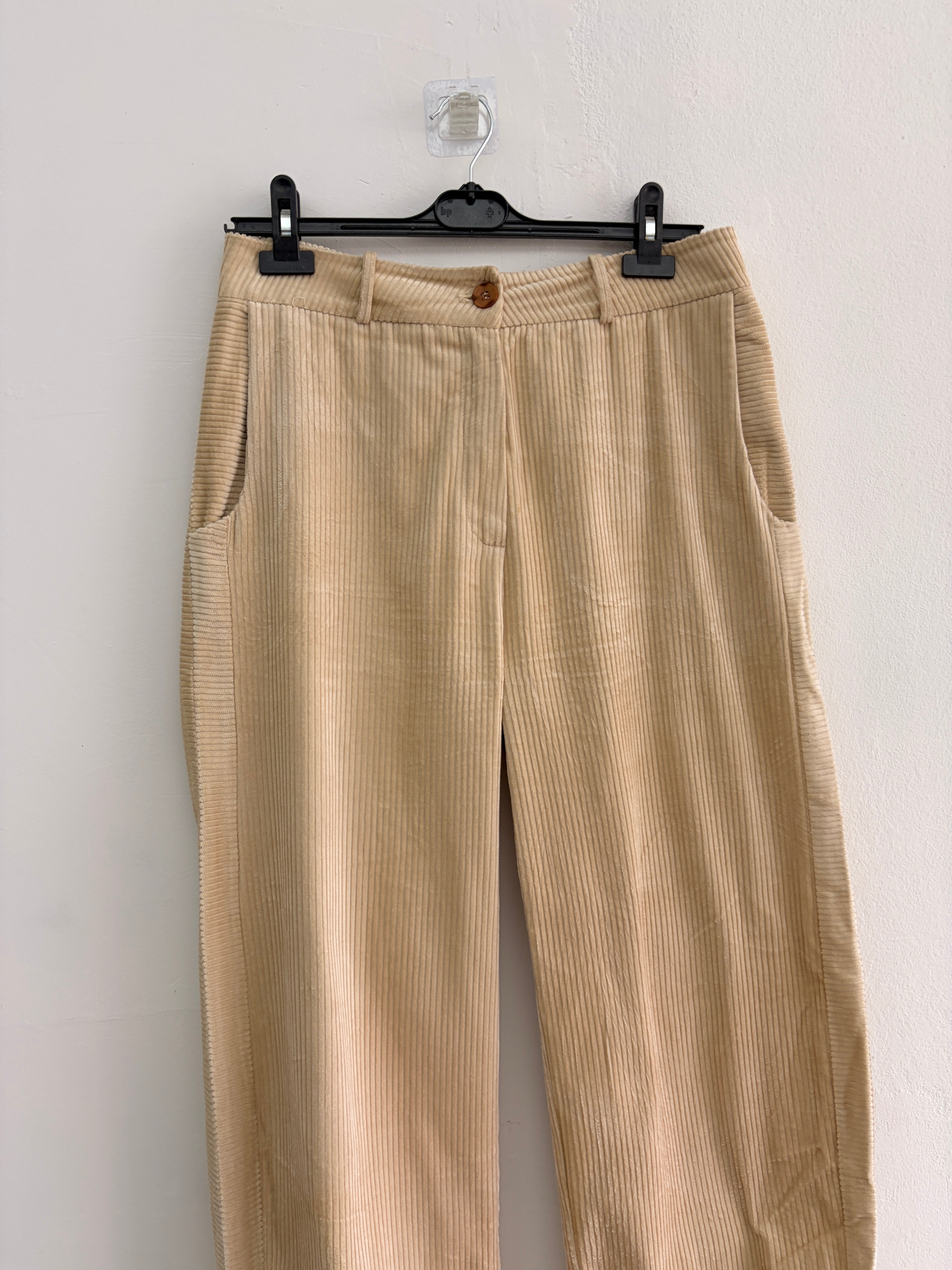 Side Kick Trousers - Beige