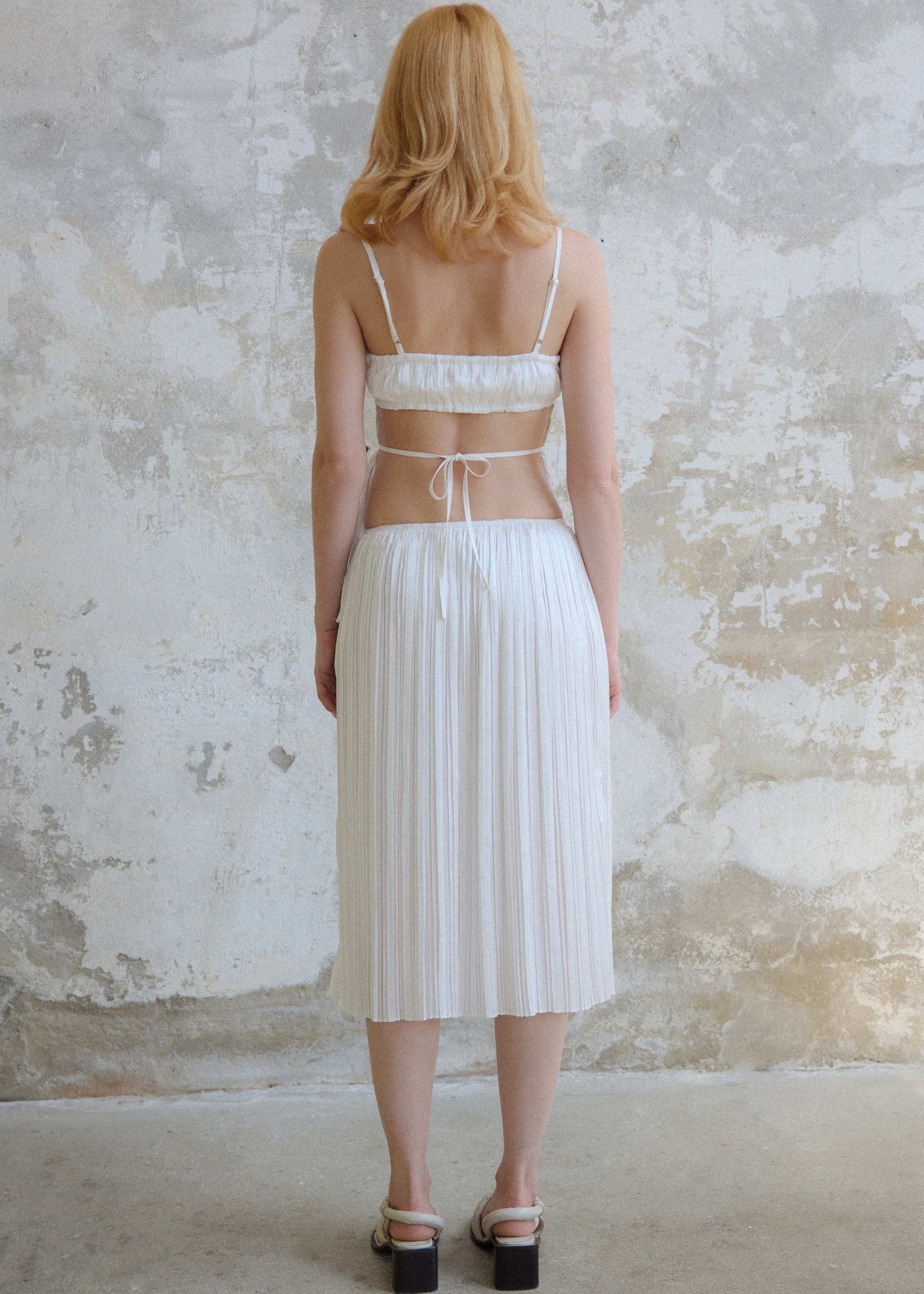 Simona Skirt - White