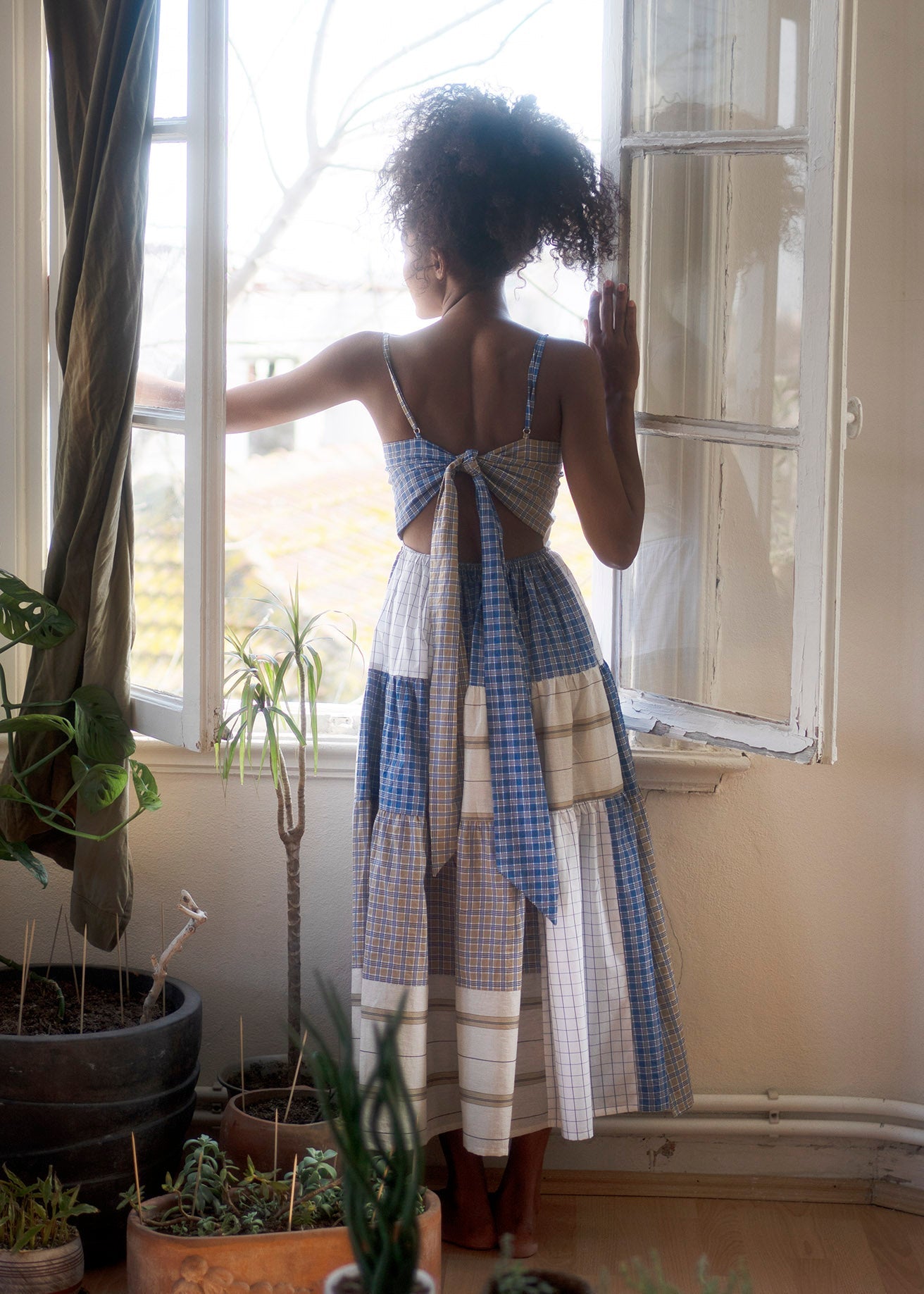 Oh Seven Days-Tori Dress Blue-7-Milagron.com