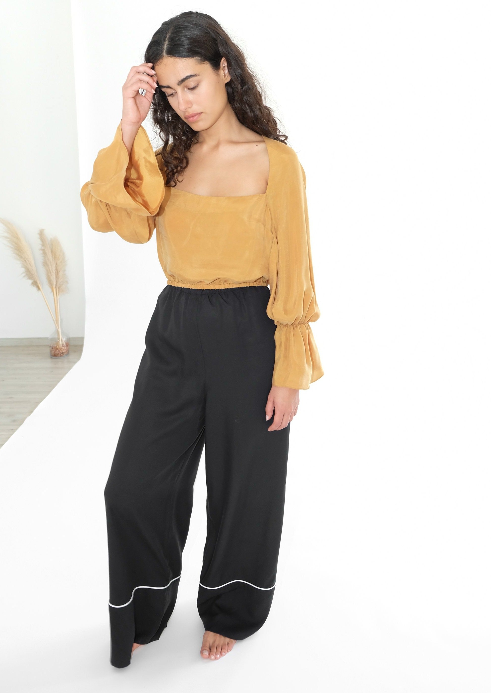 Oh Seven Days-Winnie Top (Mustard)-9-Milagron.com