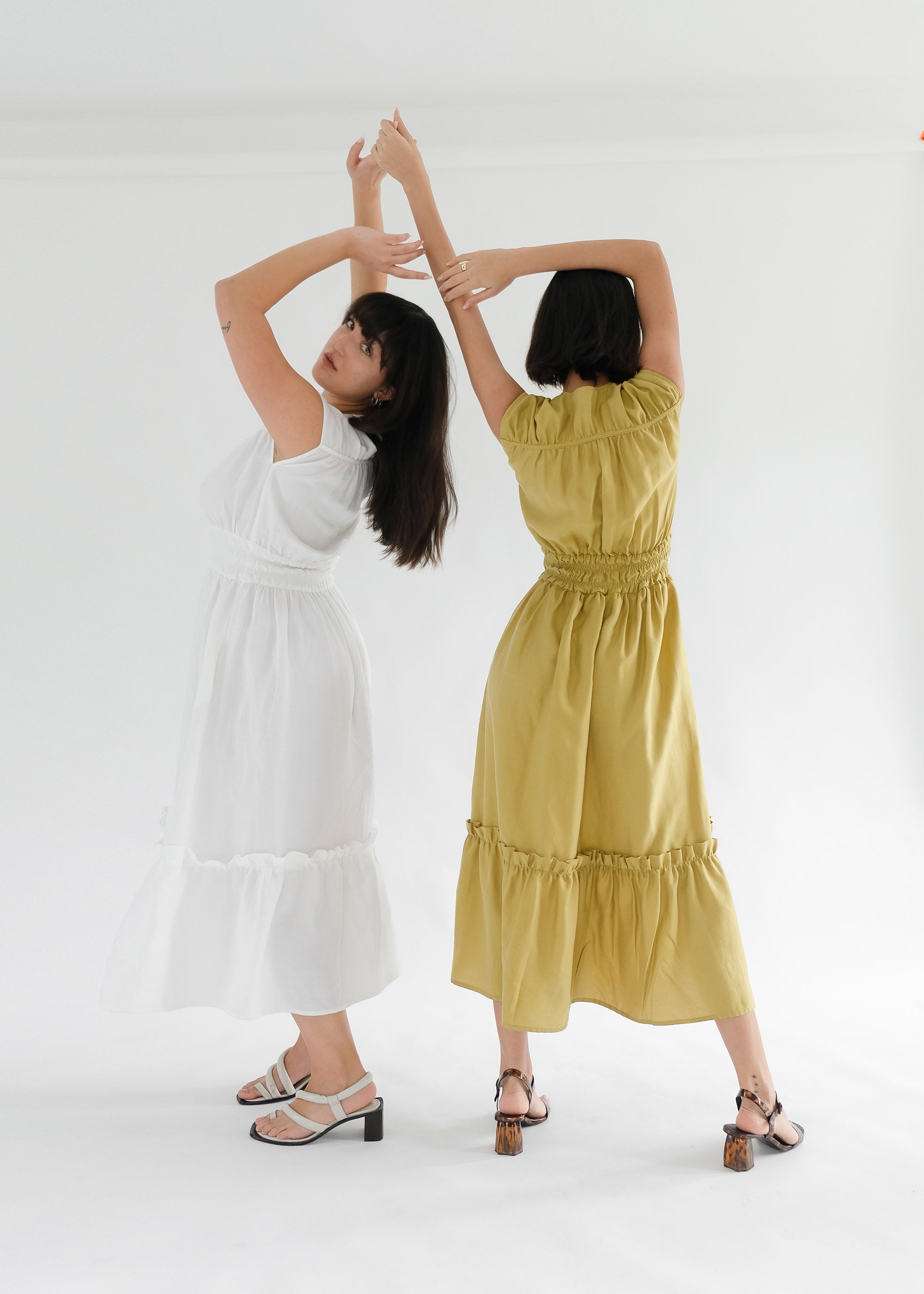 Winona Dress ( White )