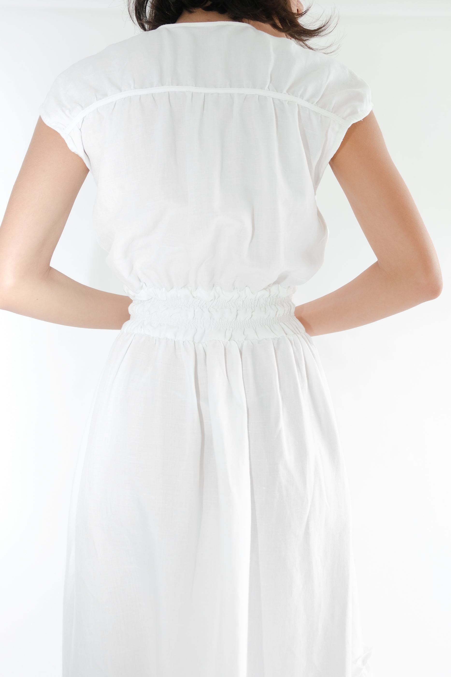 Winona Dress ( White )