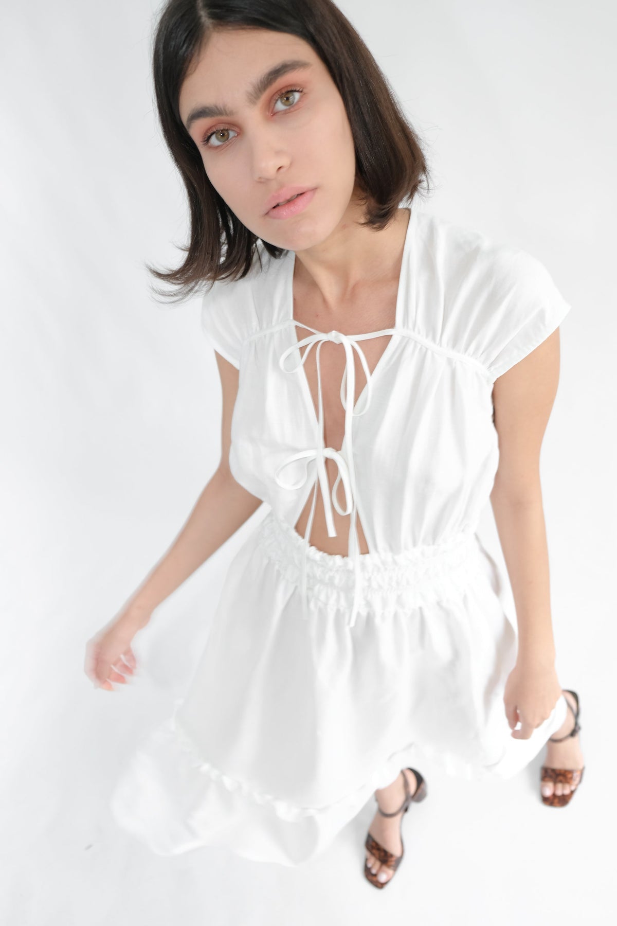 Winona Dress ( White )