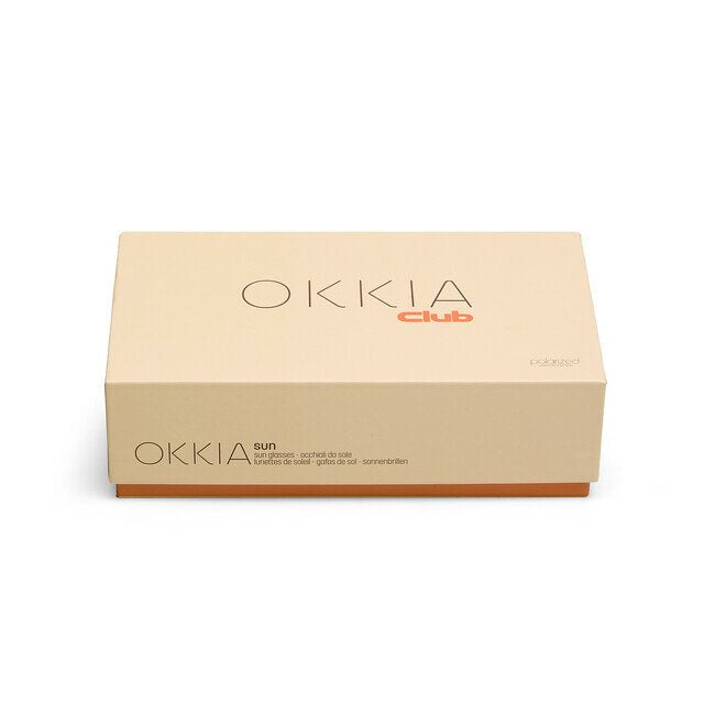 Okkia-Okkia Club Ischia Siyah Lens Polarize Güneş Gözlüğü Bal Rengi-Güneş Gözlüğü-8-Milagron.com