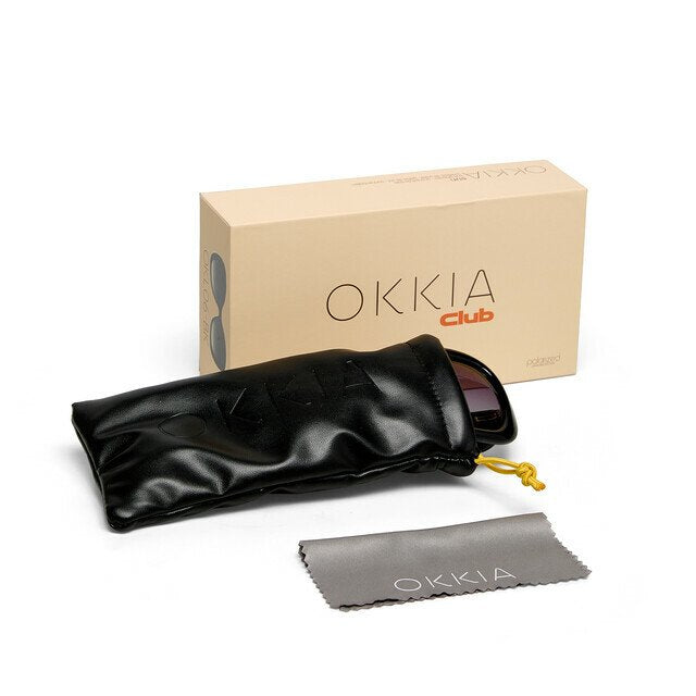 Okkia-Okkia Club Procida Siyah Lens Polarize Güneş Gözlüğü Siyah-Güneş Gözlüğü-7-Milagron.com