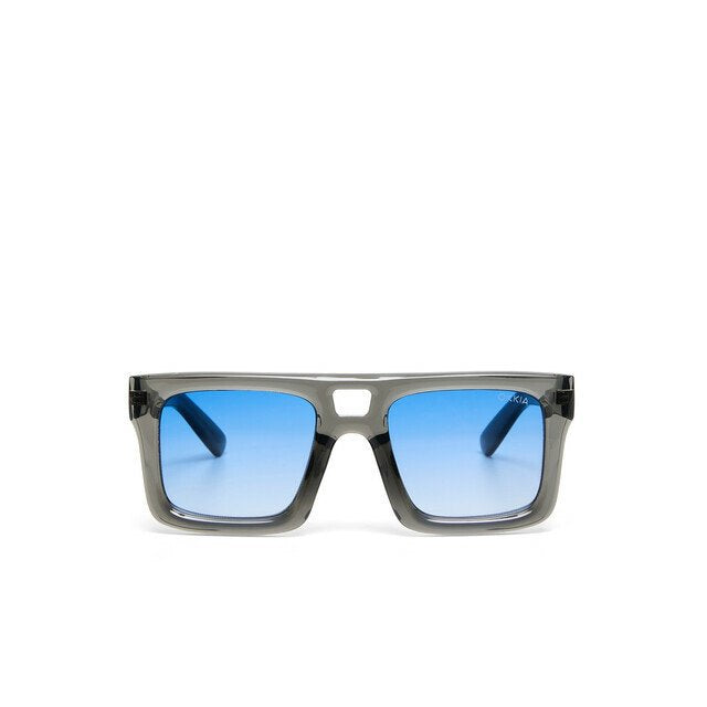 Okkia-Okkia Club Vulcano Mavi Lens Polarize Güneş Gözlüğü Şeffaf Füme-Güneş Gözlüğü-1-Milagron.com