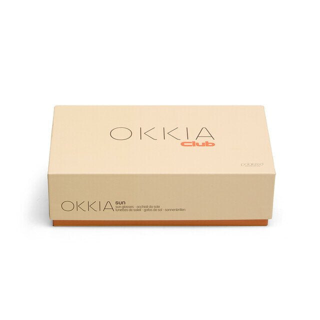 Okkia-Okkia Club Vulcano Siyah Lens Polarize Güneş Gözlüğü Bal Rengi-Güneş Gözlüğü-8-Milagron.com