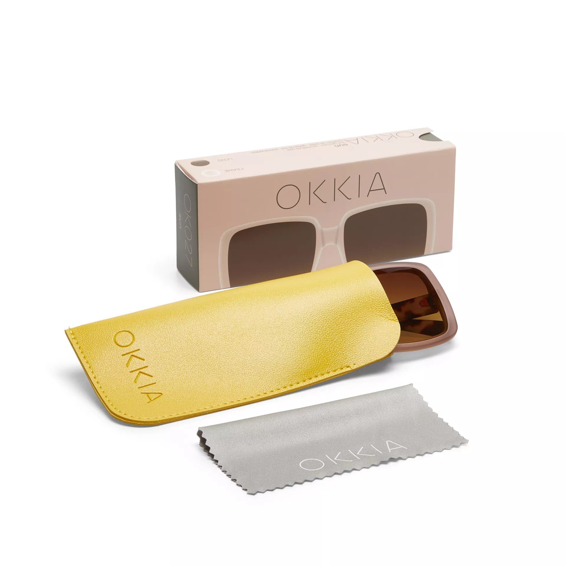 Okkia-Okkia Alessia Unisex Güneş Gözlüğü Pembe Havana-Güneş Gözlüğü-2-Milagron.com