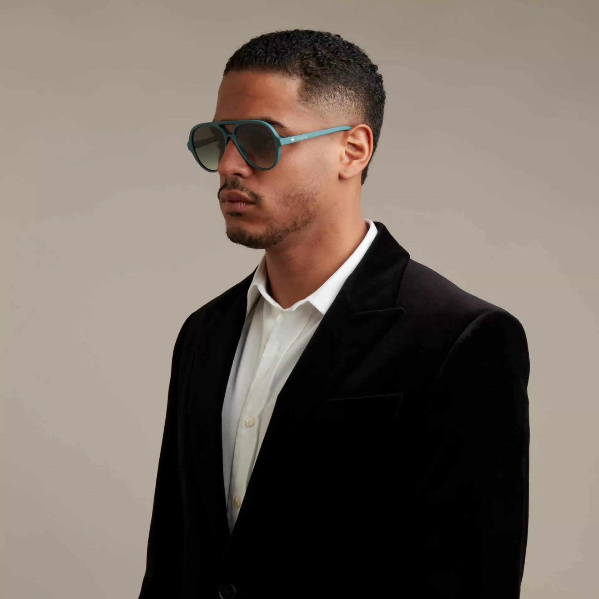 Okkia-Okkia Alessio Unisex Güneş Gözlüğü Yeşil-Güneş Gözlüğü-4-Milagron.com