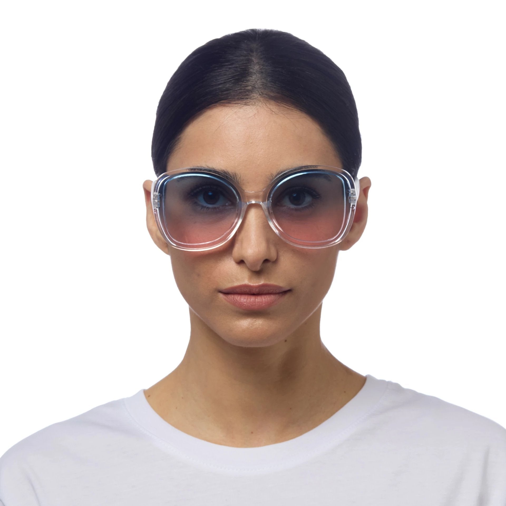 Okkia-Okkia Anna Butterfly Güneş Gözlüğü Blue/Pink Degrade-Güneş Gözlüğü-2-Milagron.com