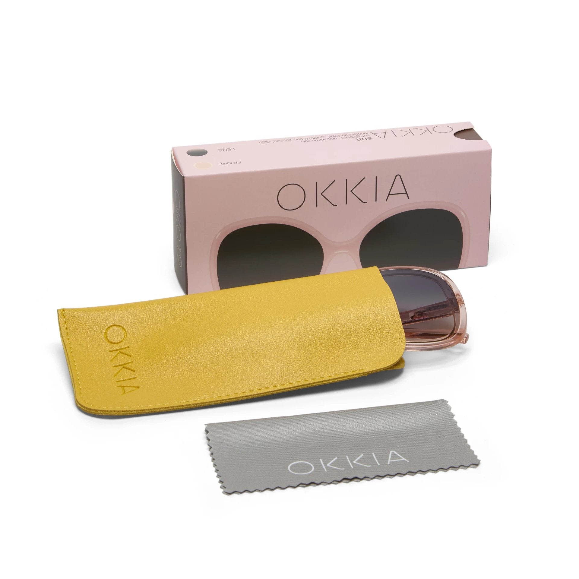 Okkia-Okkia Anna Butterfly Güneş Gözlüğü Brown/Pink-Güneş Gözlüğü-7-Milagron.com