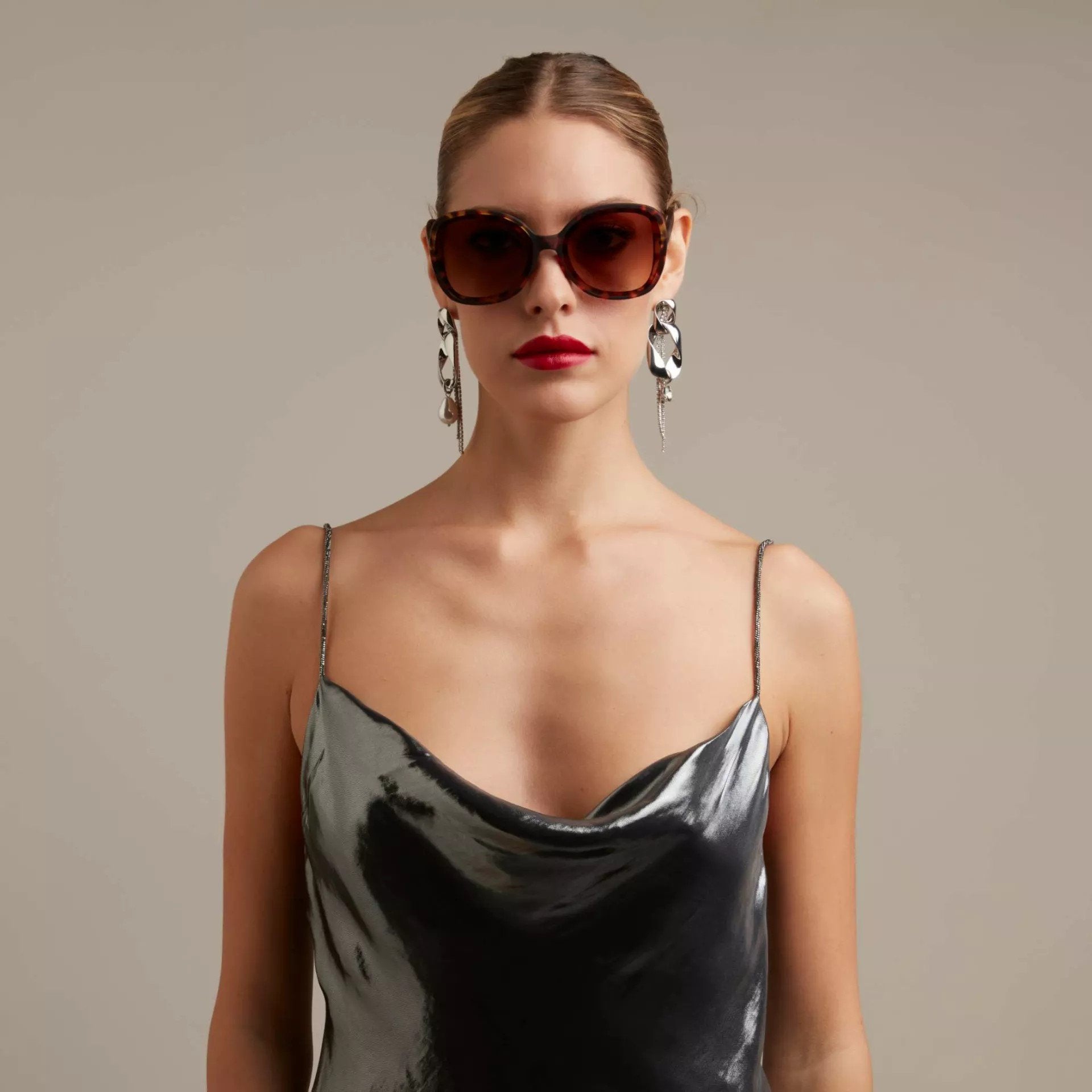 Okkia-Okkia Anna Butterfly Güneş Gözlüğü Klasik Havana-Güneş Gözlüğü-2-Milagron.com